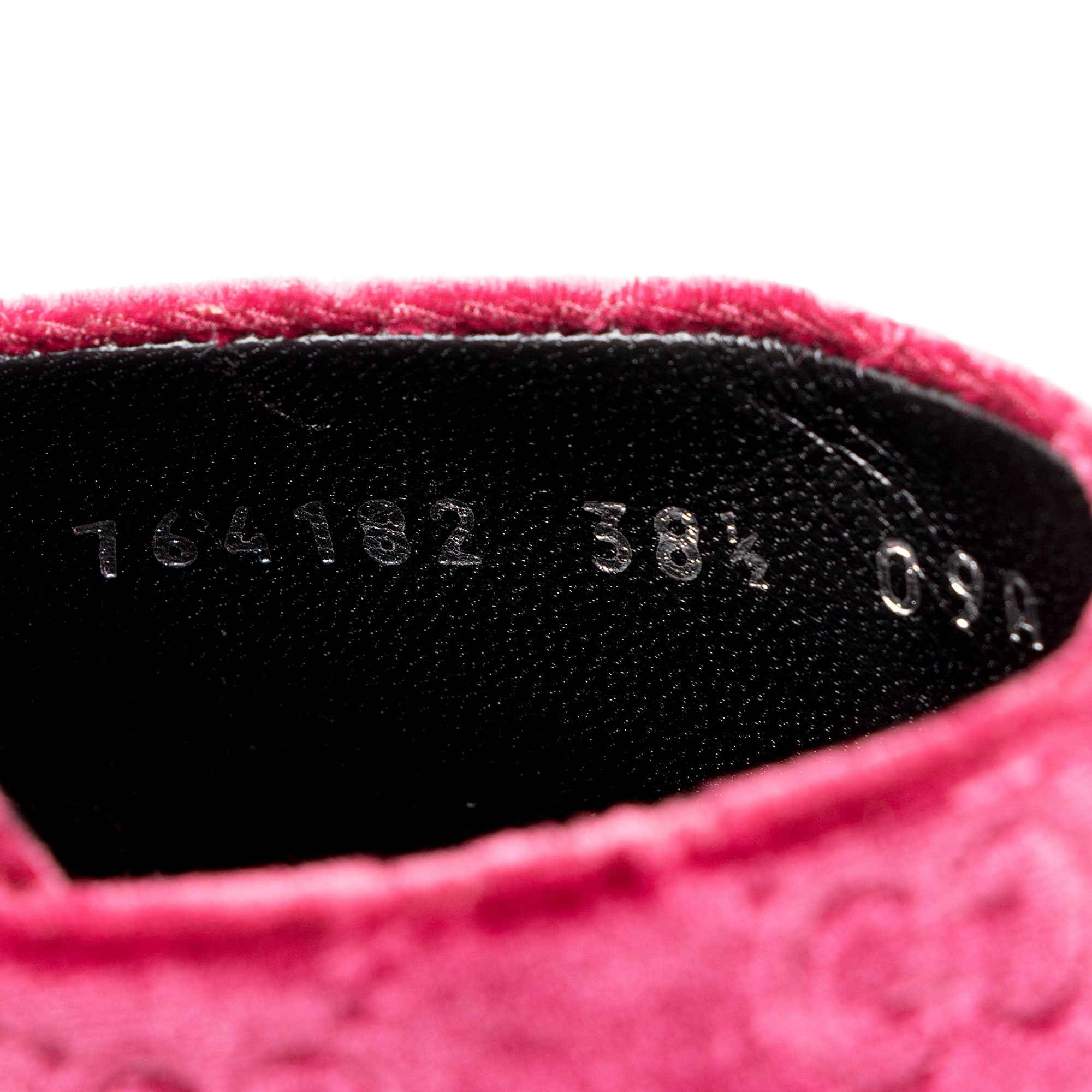 Gucci GG Velvet Bow Slide Sandals - Size 8.5 / 38.5 (SHF-EQf1eQ)