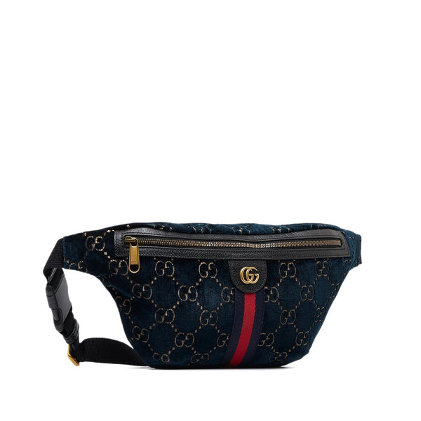 Gucci GG Velvet Ophidia Belt Bag (SHG-SZqQoe)