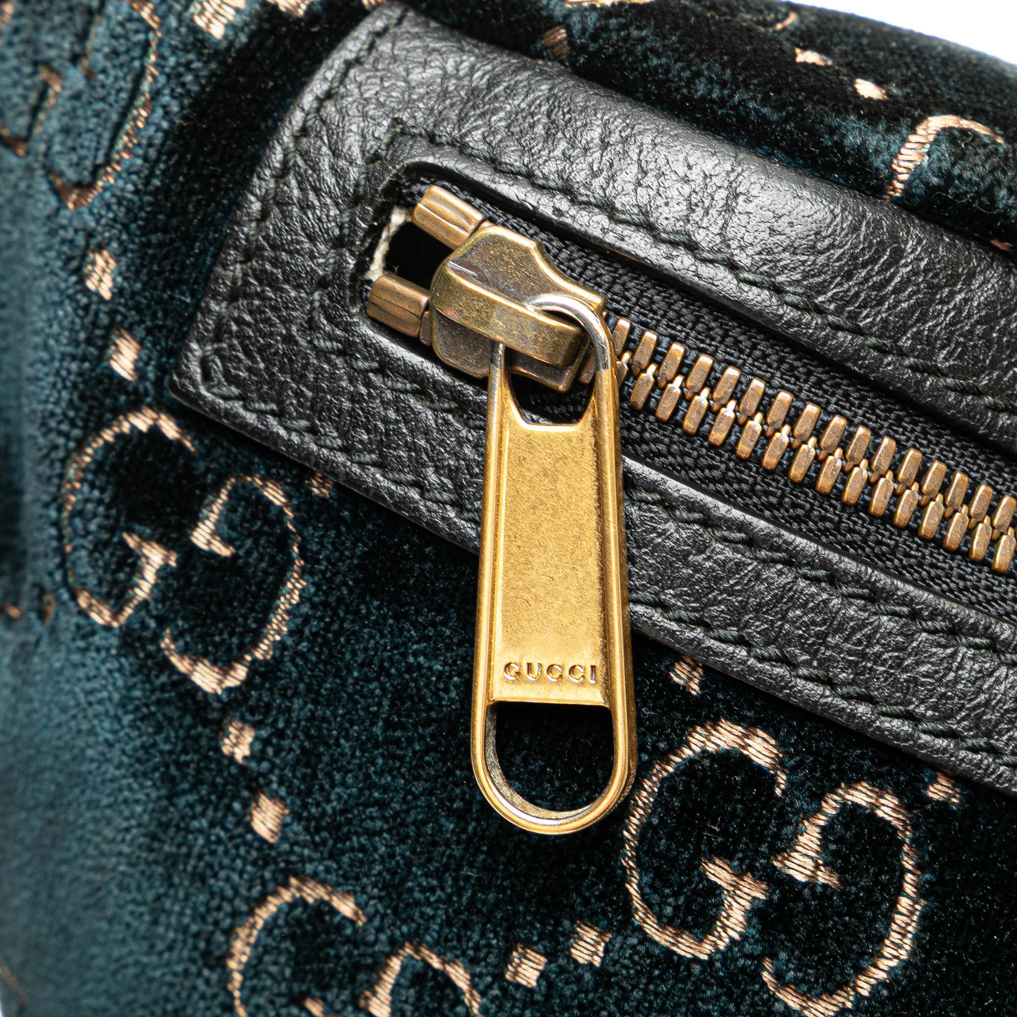 Gucci GG Velvet Ophidia Belt Bag