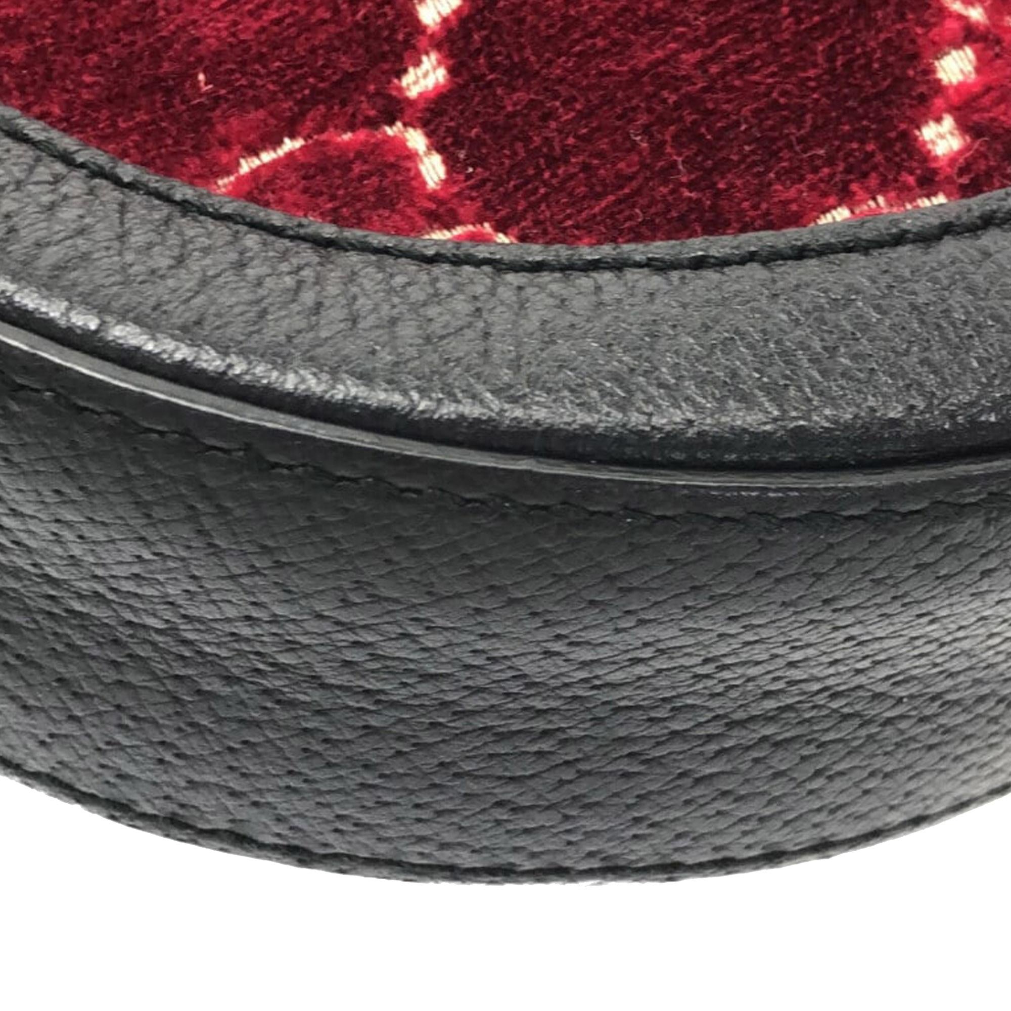 Gucci GG Velvet Ophidia Round Crossbody Bag (SHG-lQpKpo)