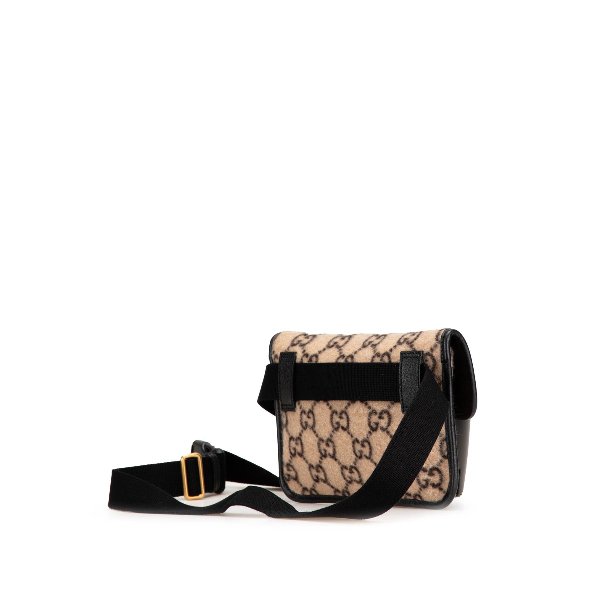 Gucci GG Wool Slim Belt Bag