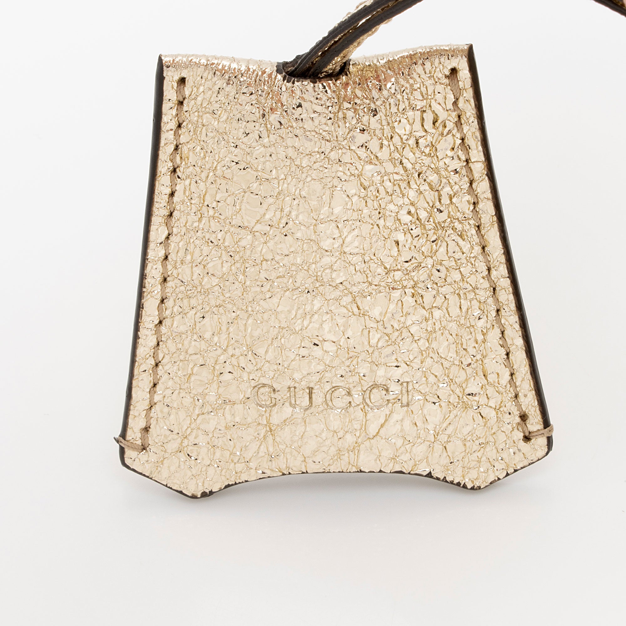 Gucci Galassia Leather Padlock Small Shoulder Bag (SHF-Tu7mRP)