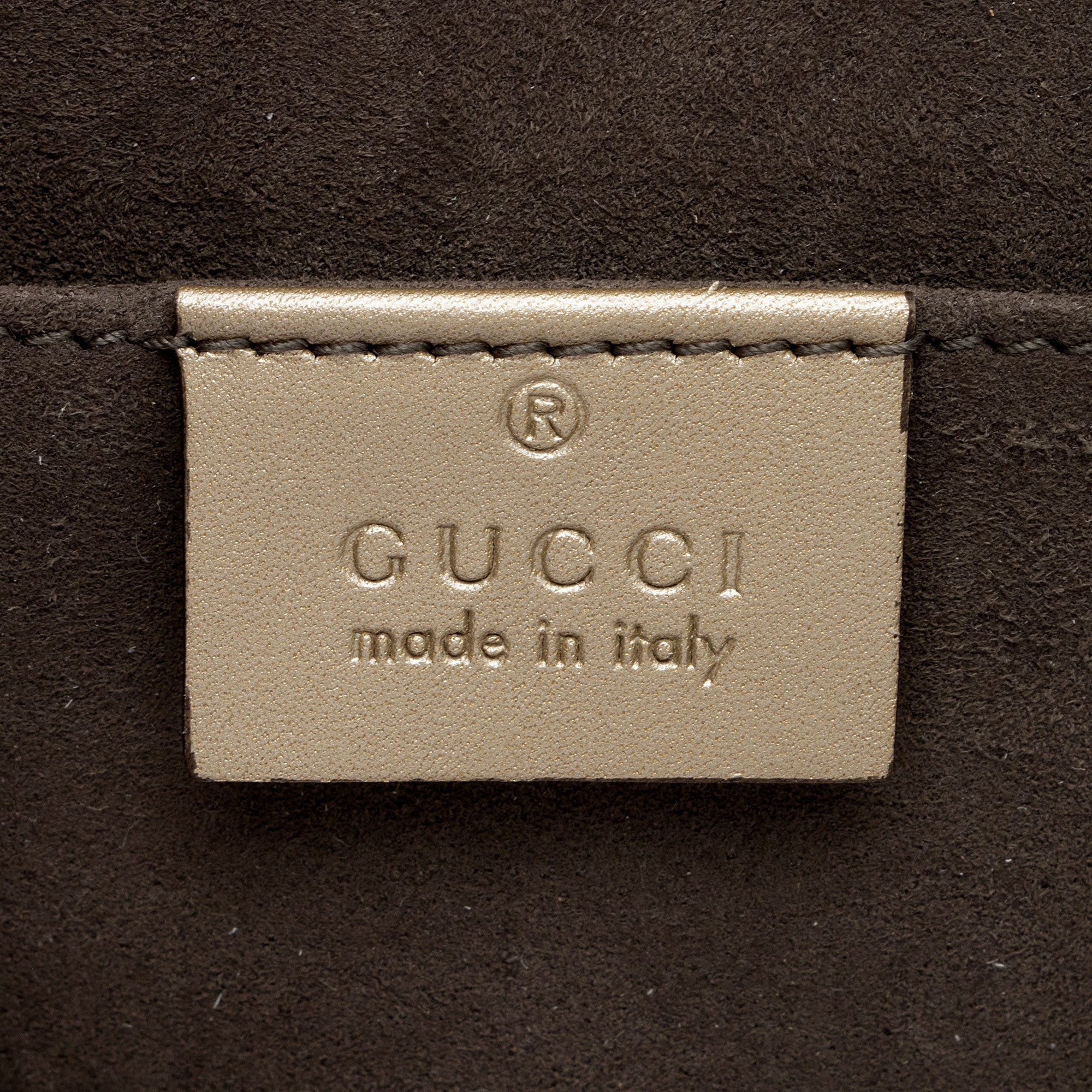Gucci Galassia Leather Padlock Small Shoulder Bag (SHF-Tu7mRP)