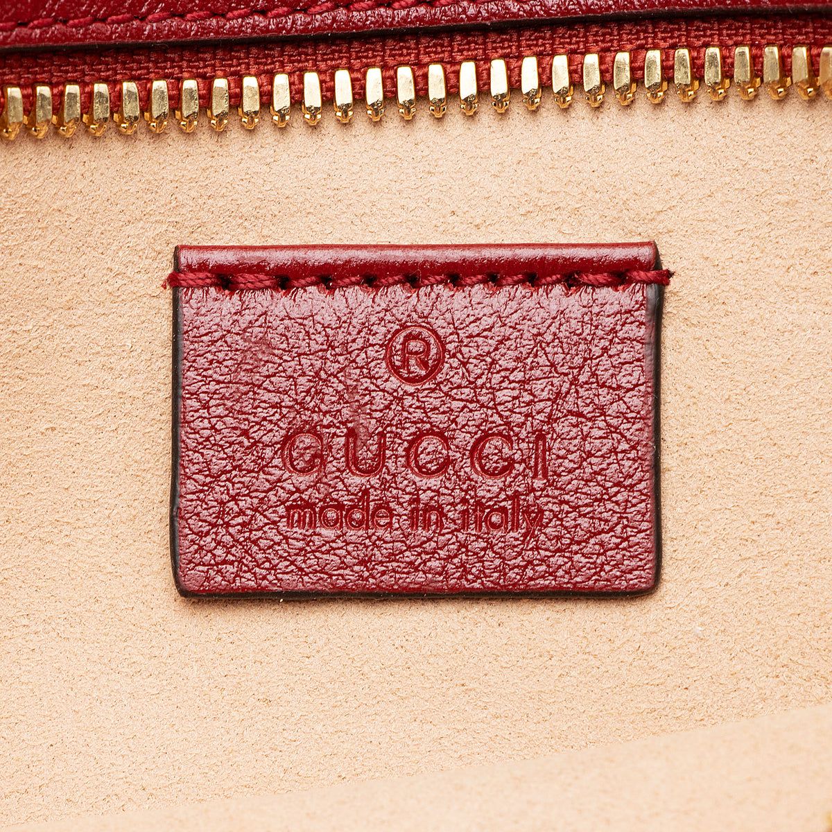 Gucci Glazed Leather Pochette