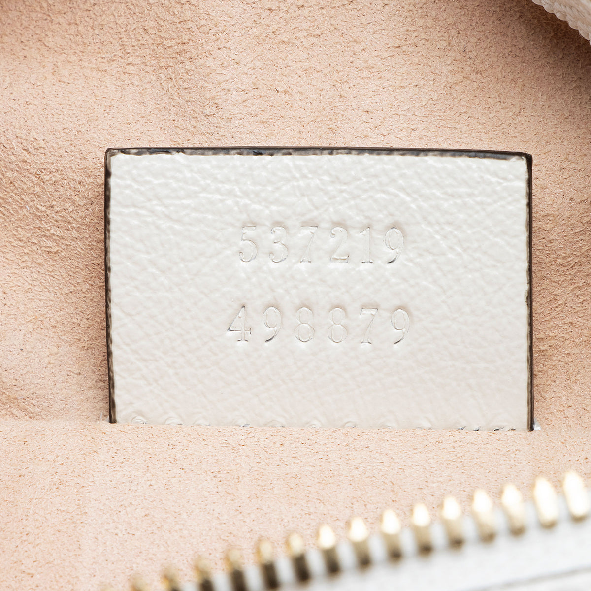 Gucci Glazed Leather Pochette
