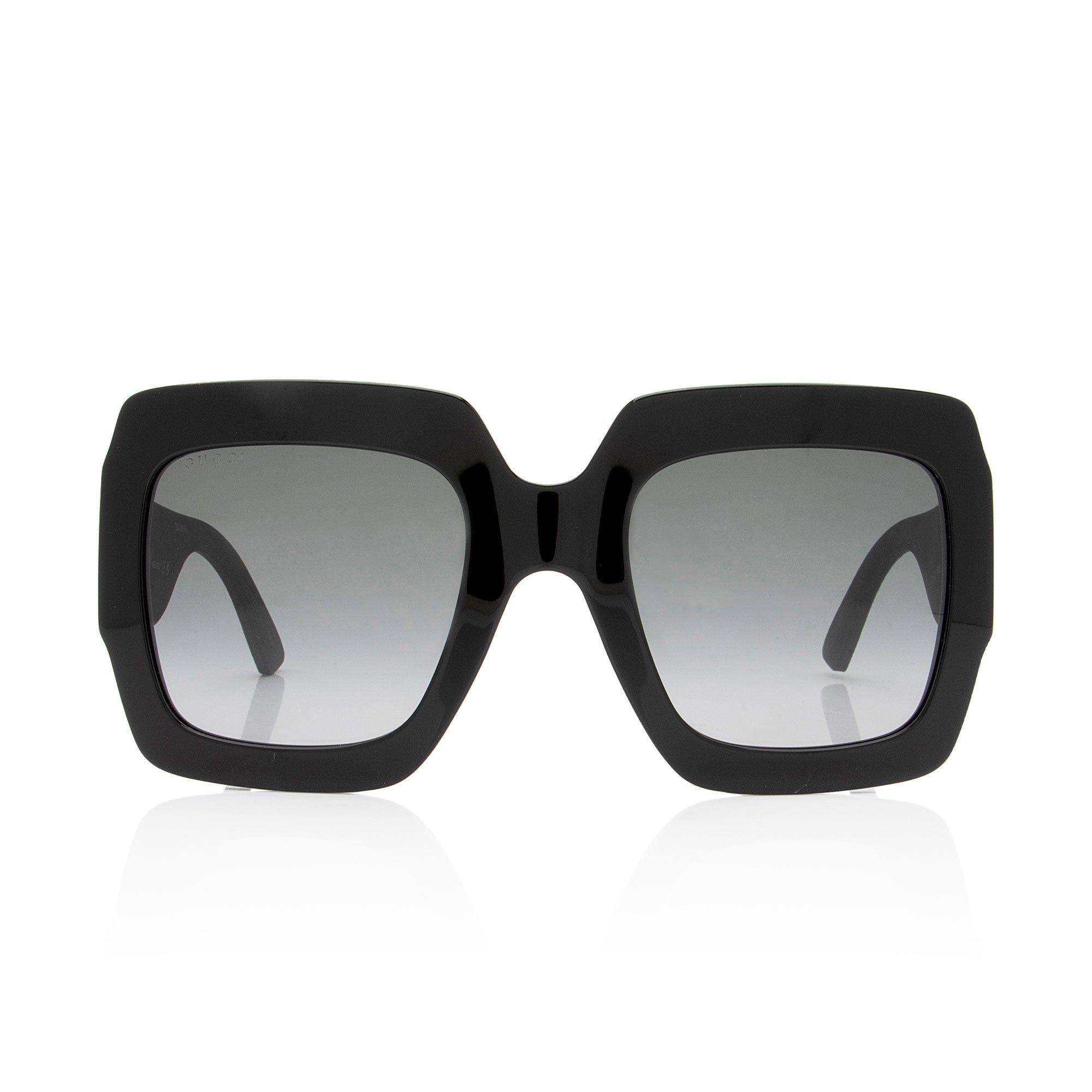 Gucci Glitter Interlocking G Square Sunglasses (SHF-kFSMXd)