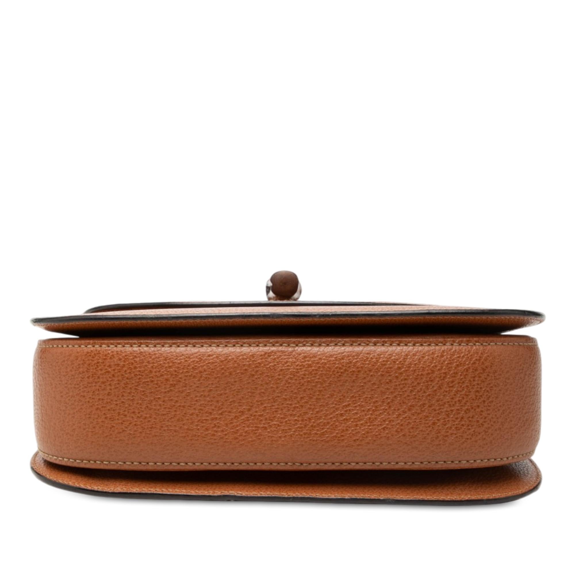 Gucci Grained Calfskin Bamboo Night