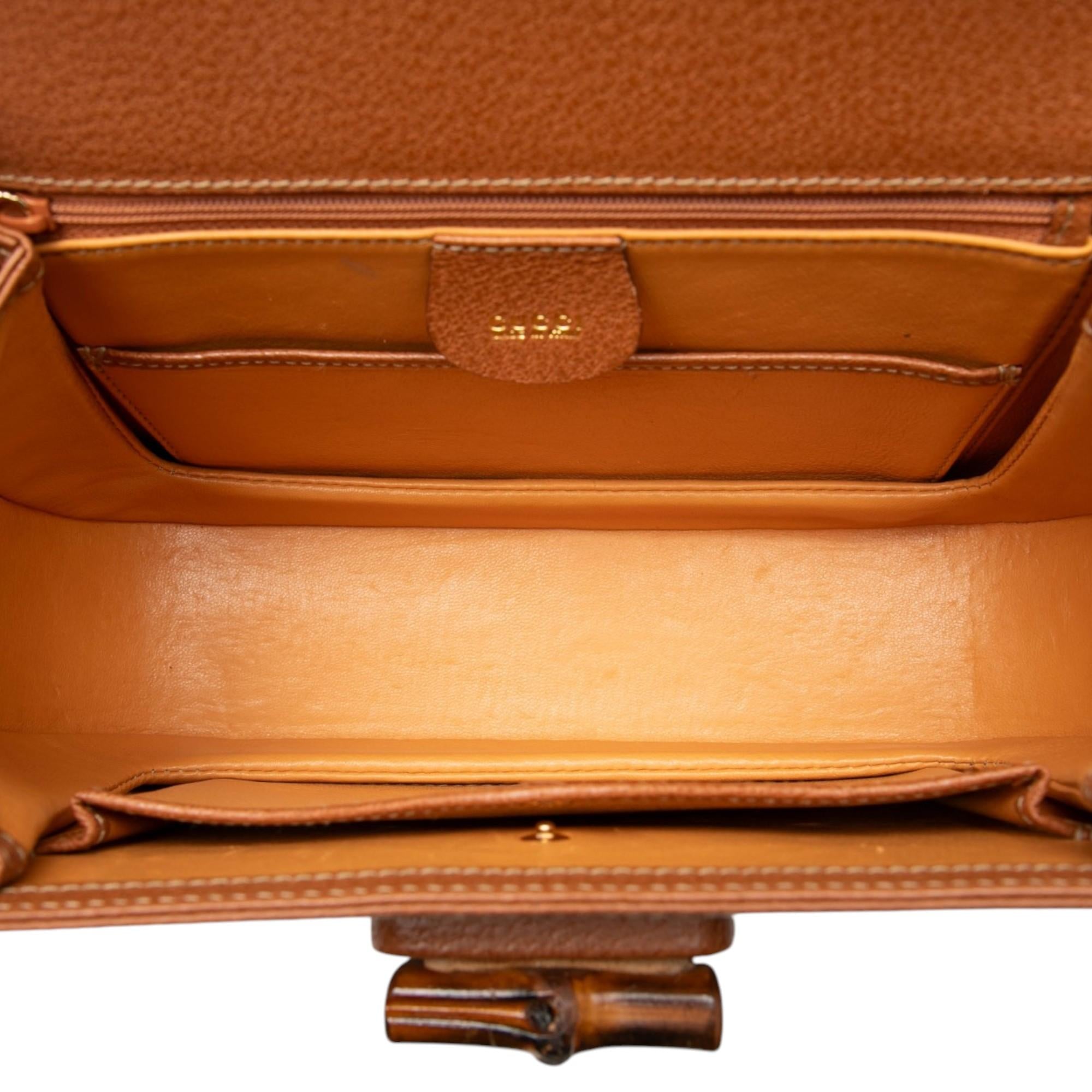 Gucci Grained Calfskin Bamboo Night