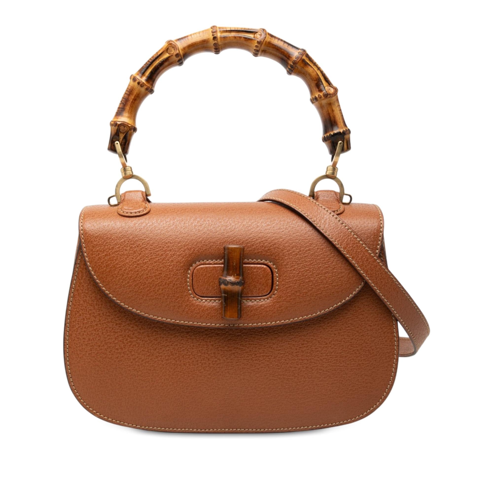 Gucci Grained Calfskin Bamboo Night