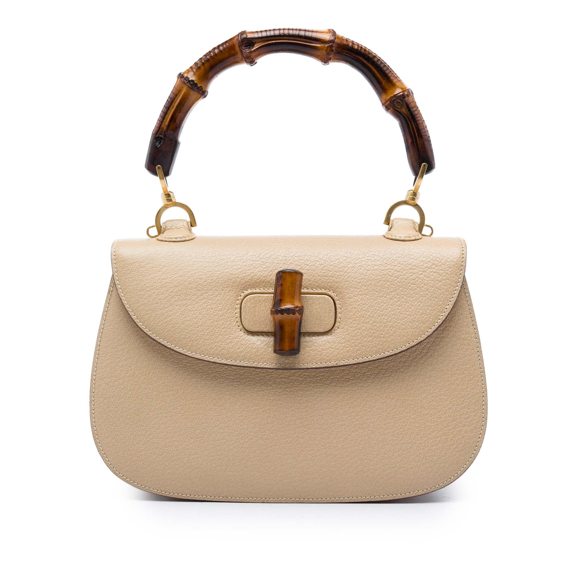 Gucci Grained Calfskin Bamboo Night