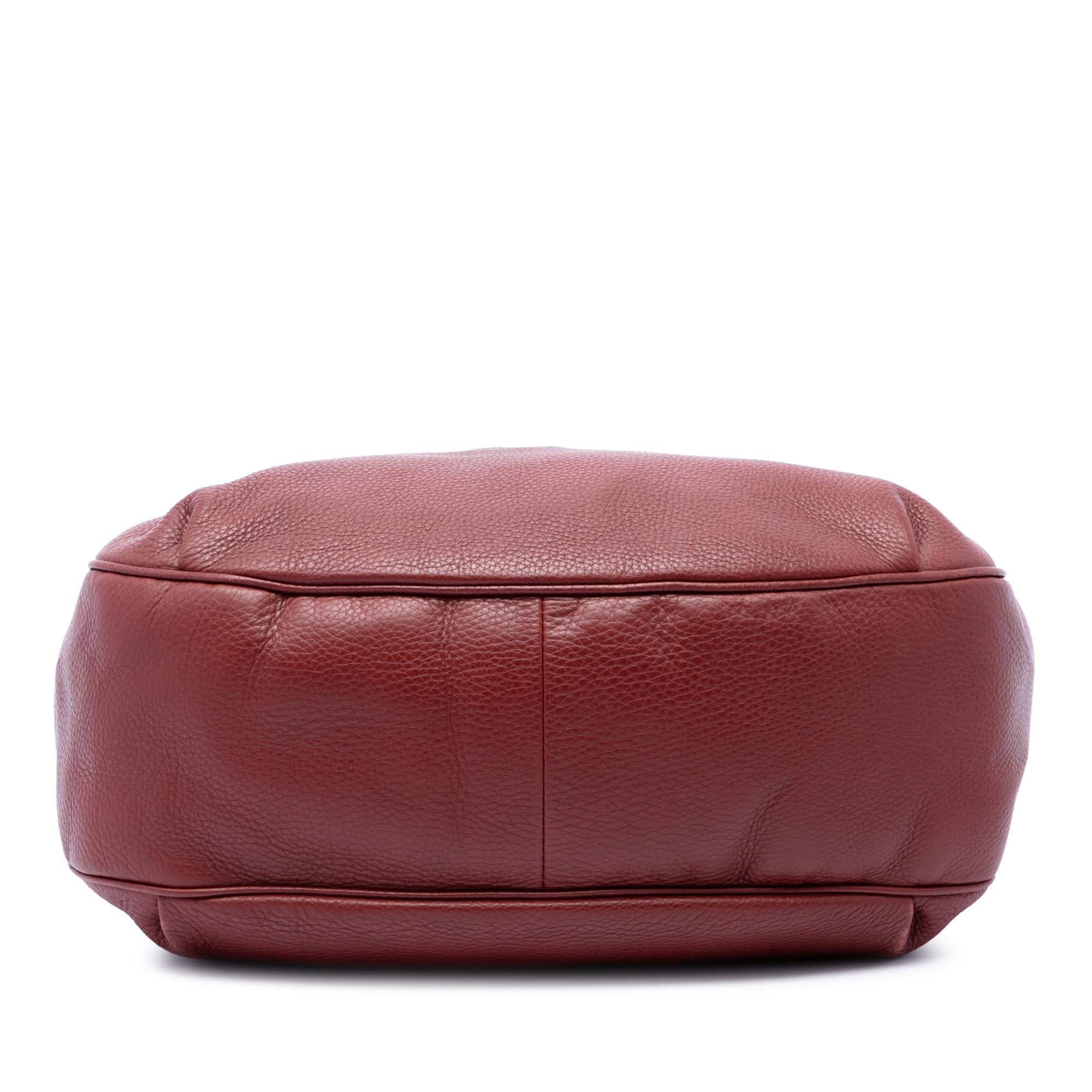Gucci Grained Calfskin Dressage Hobo