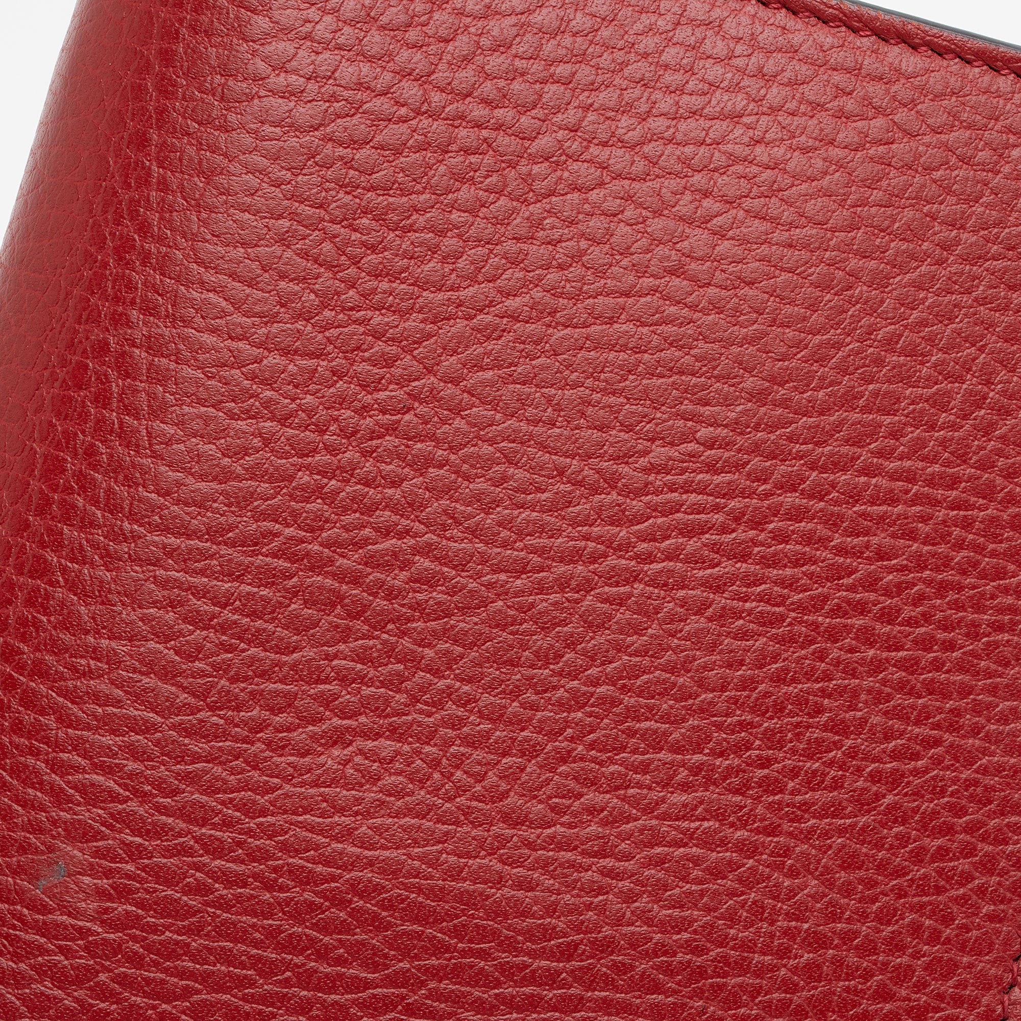 Gucci Grained Calfskin Interlocking G Chain Wallet (SHF-SJaalH)