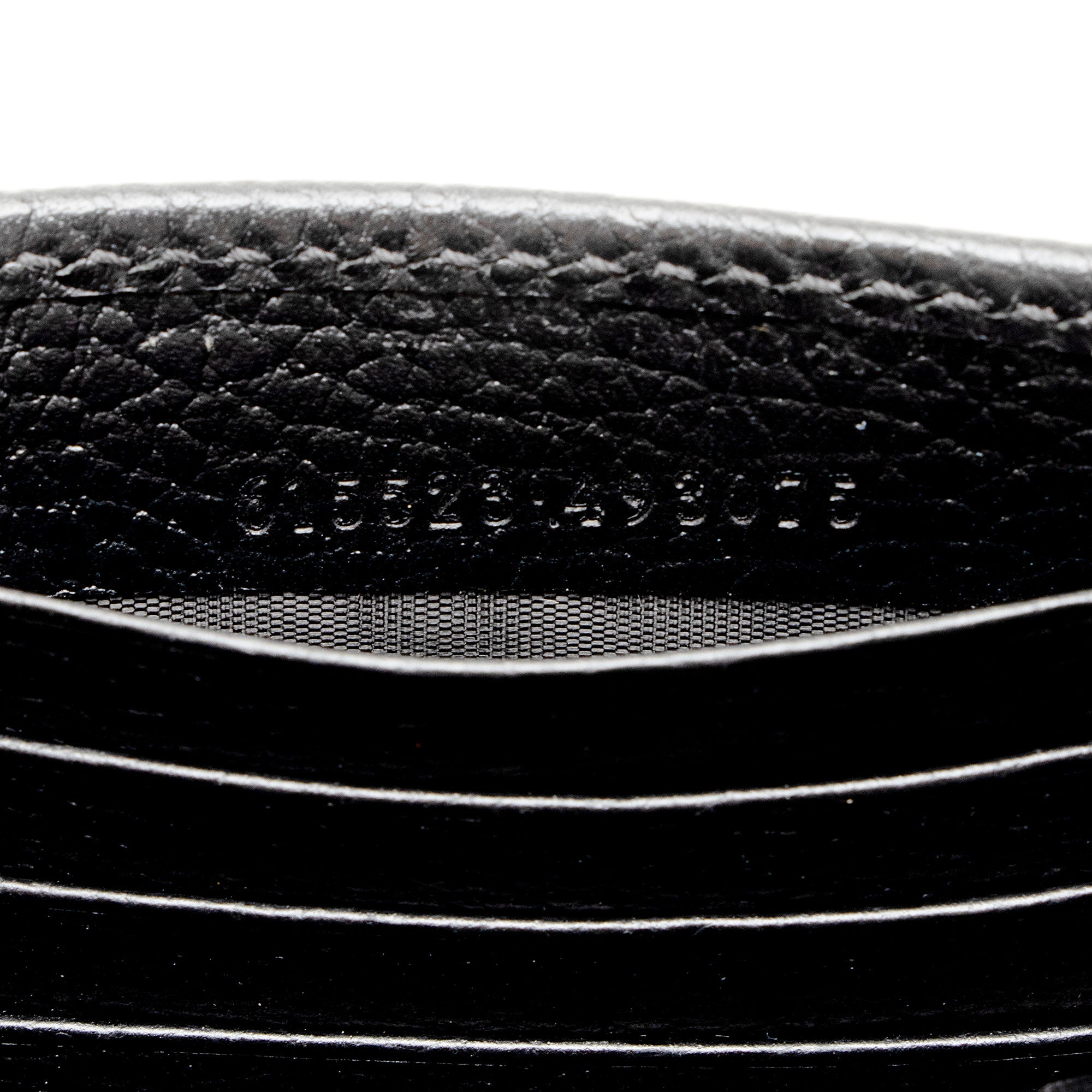 Gucci Grained Calfskin Interlocking G Chain Wallet