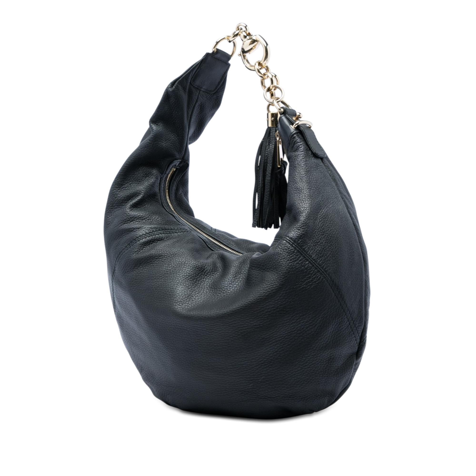 Gucci Grained Calfskin Sienna Hobo