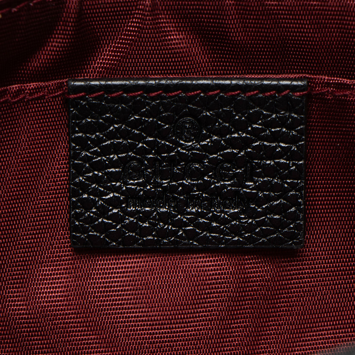 Gucci Grained Calfskin Zumi Small Crossbody