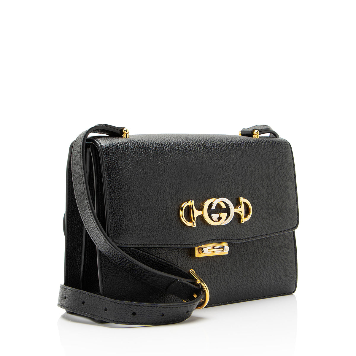 Gucci Grained Calfskin Zumi Small Crossbody