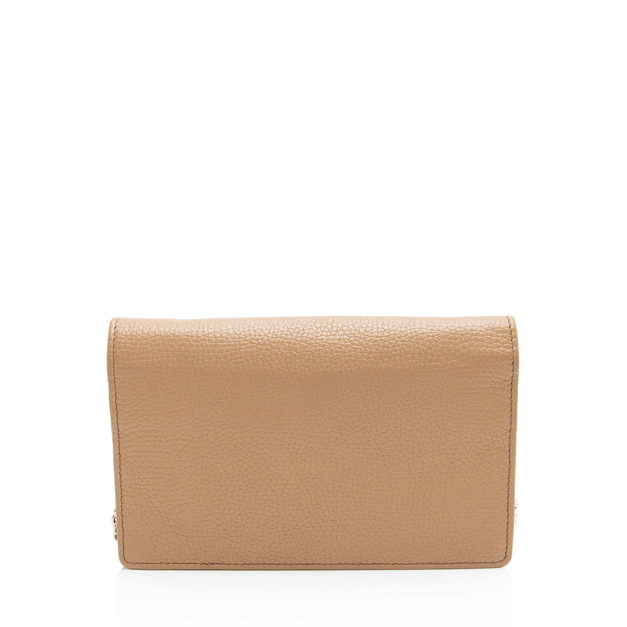 Gucci Grained Leather Soho Wallet on Chain