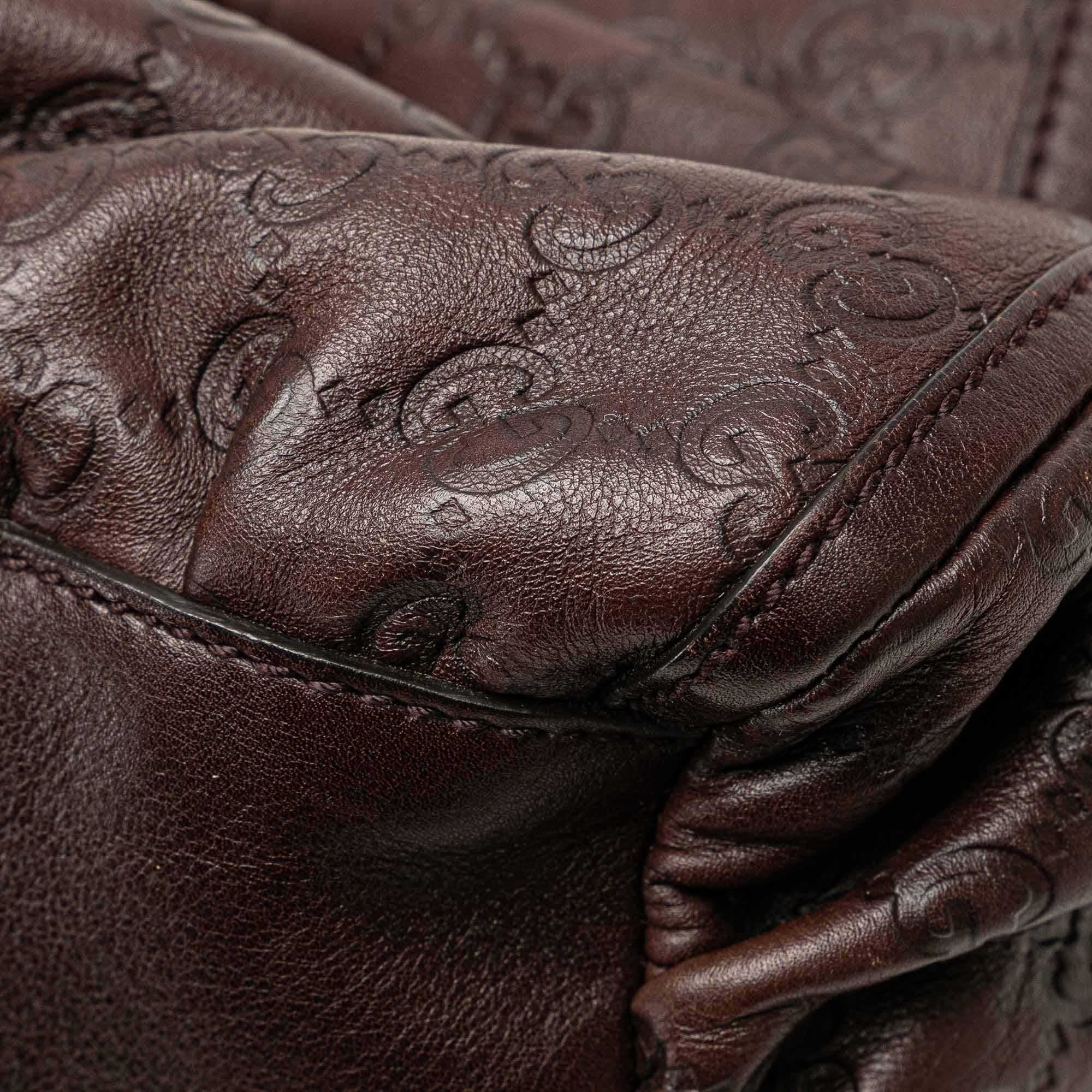 Gucci Guccissima Abbey D-Ring Shoulder Bag (SHG-whjg8l)