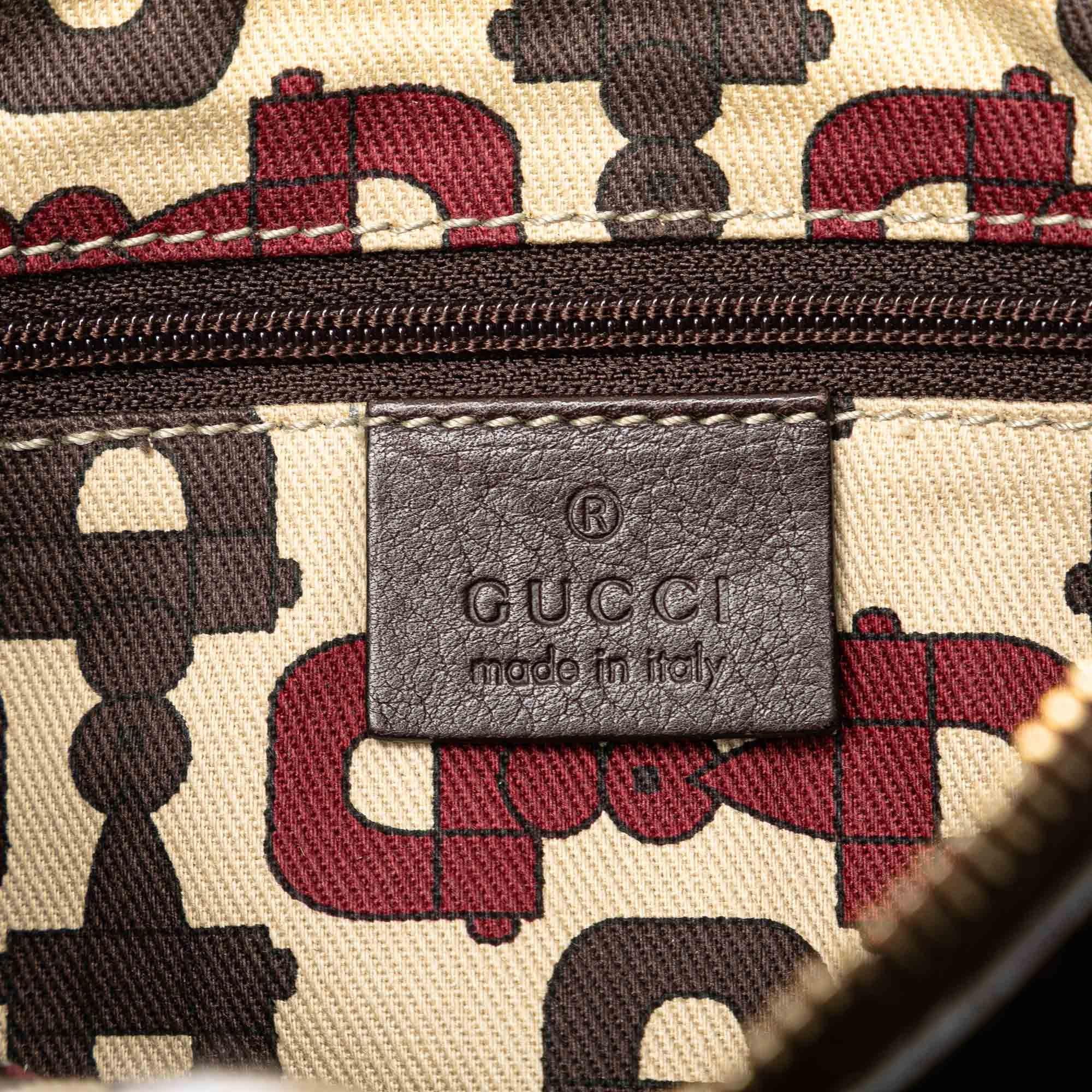 Gucci Guccissima Abbey D-Ring Shoulder Bag (SHG-whjg8l)