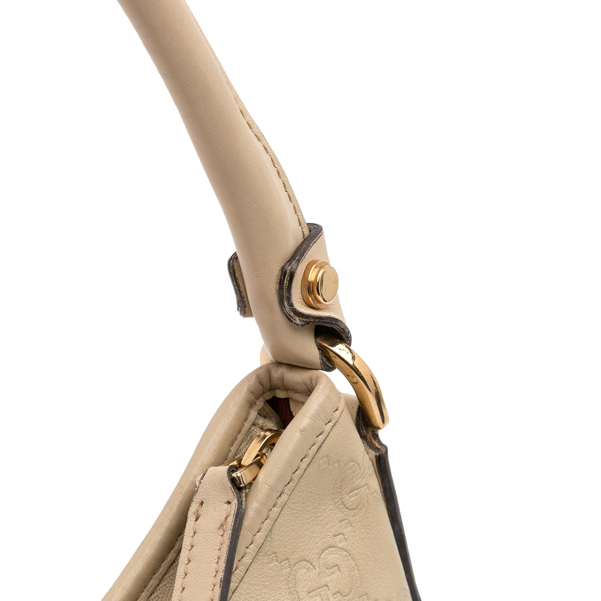 Gucci Guccissima Abbey D Ring Shoulder Bag