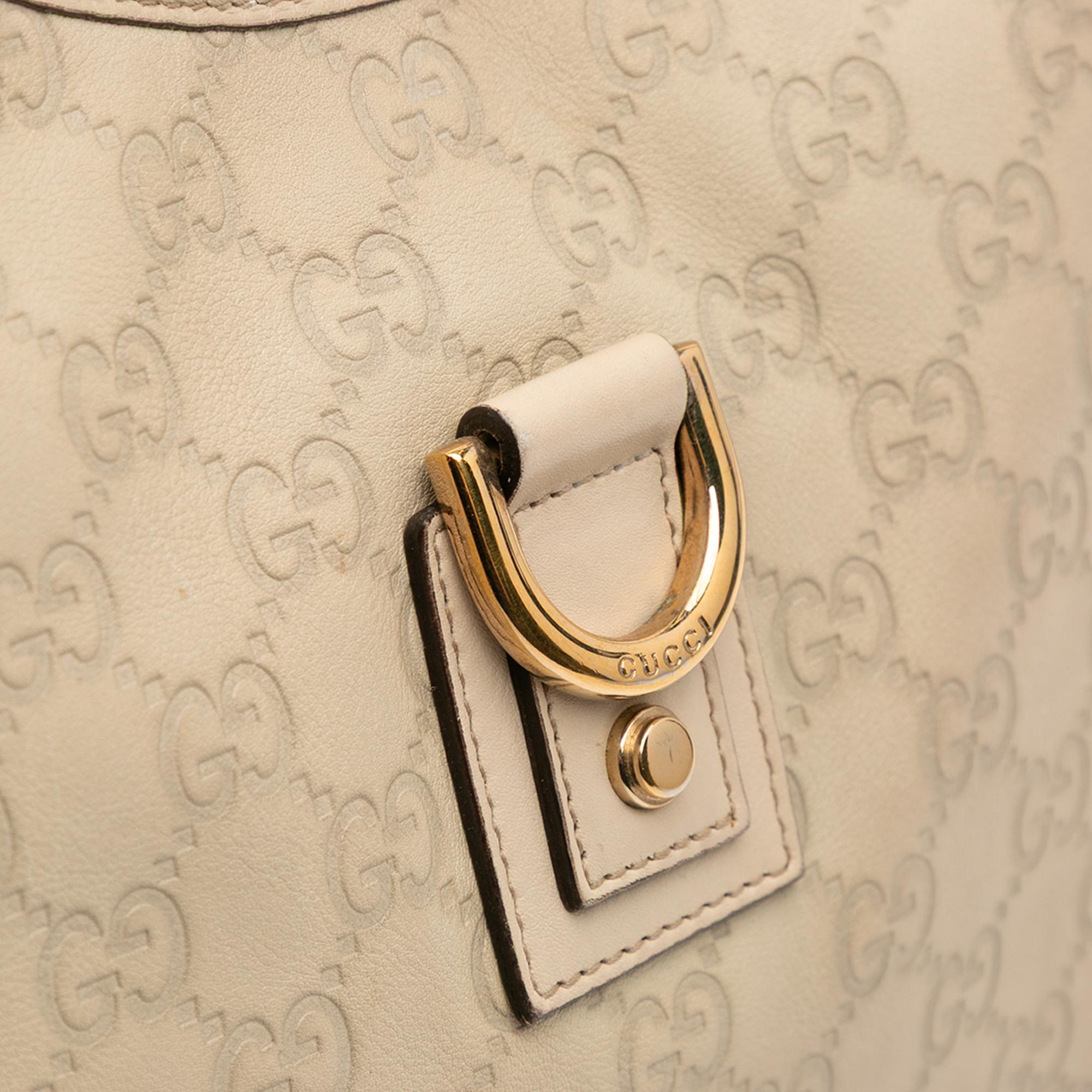 Gucci Guccissima Abbey D Ring Shoulder Bag
