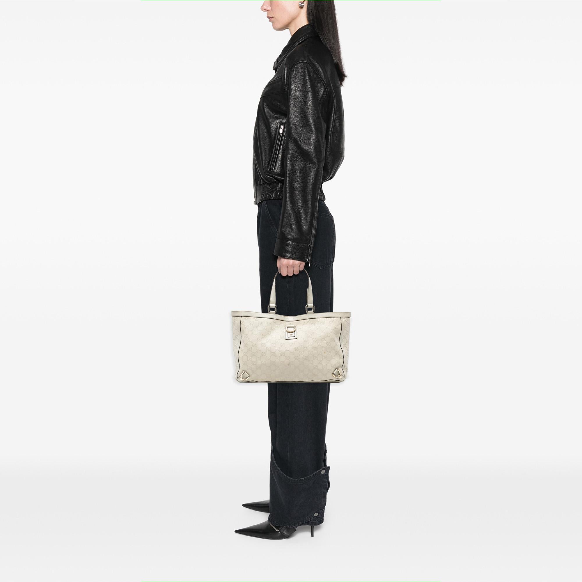 Gucci Guccissima Abbey D Ring Tote