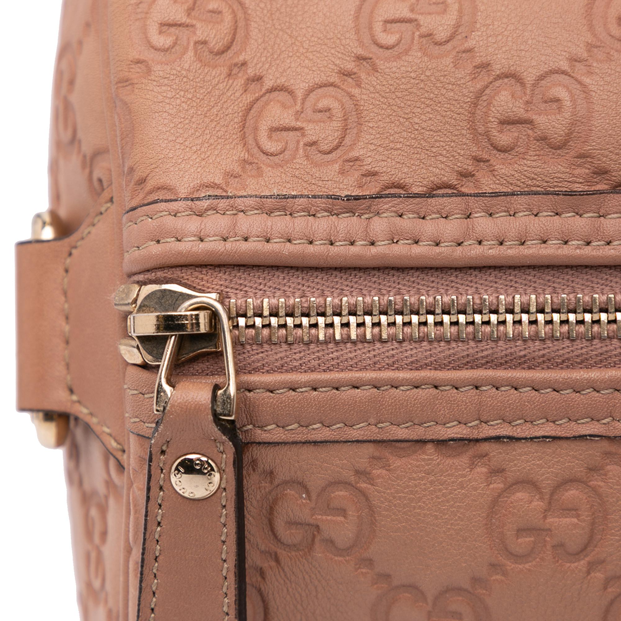 Gucci Guccissima Boston Bag