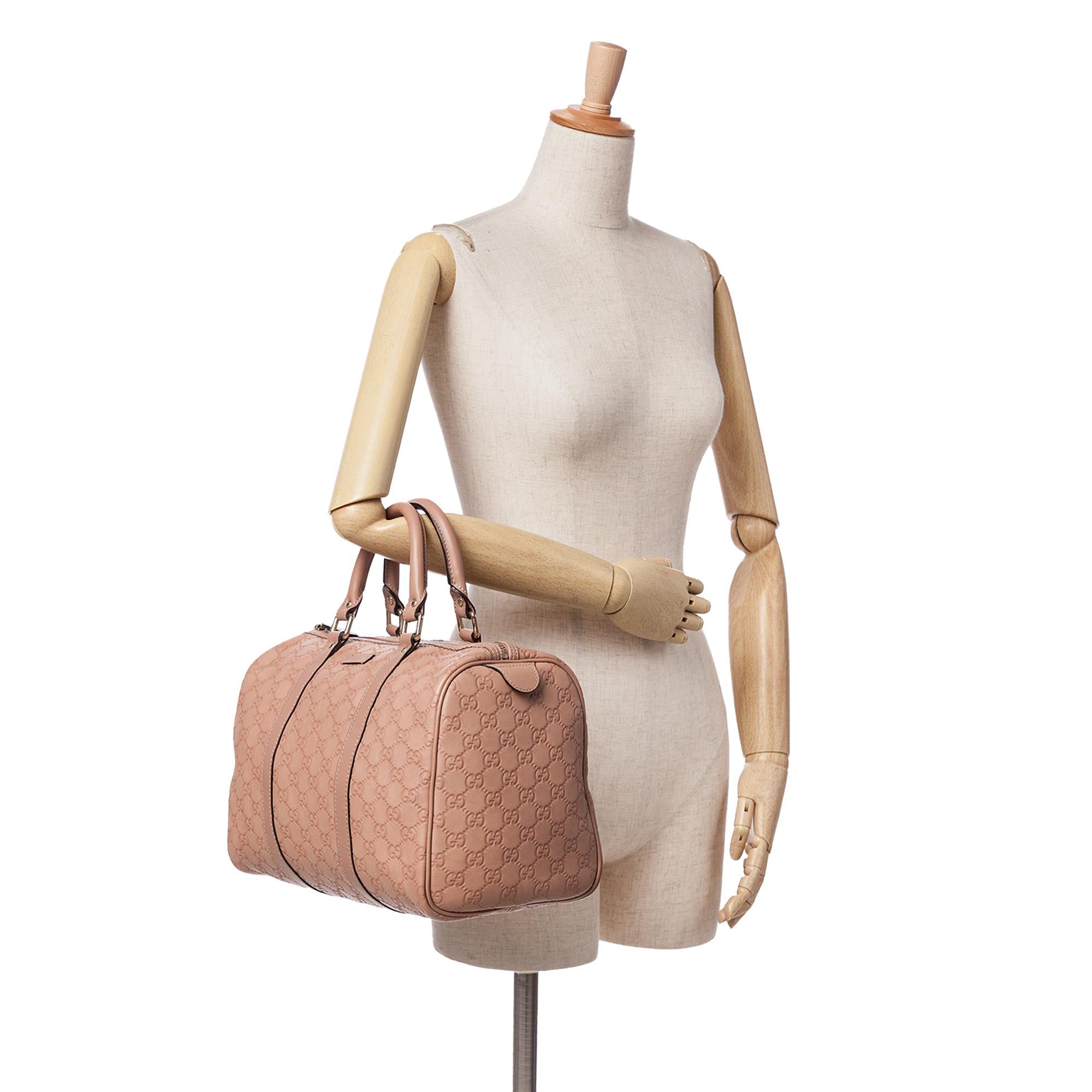 Gucci Guccissima Boston Bag