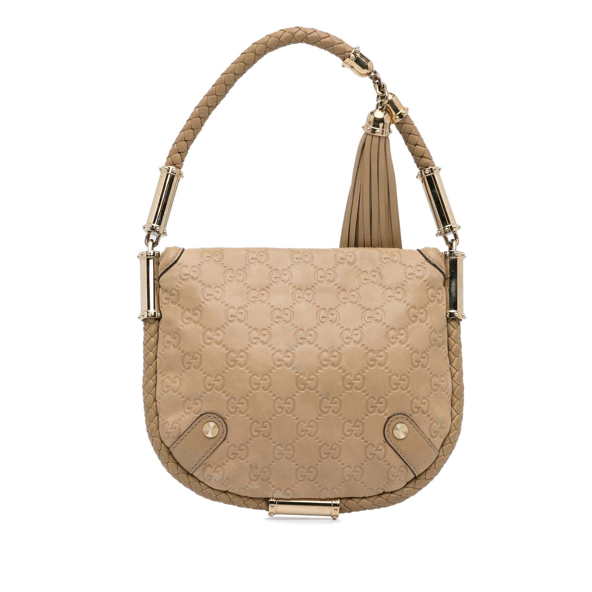 Gucci Guccissima Britt Shoulder Bag (SHG-FQ733L)