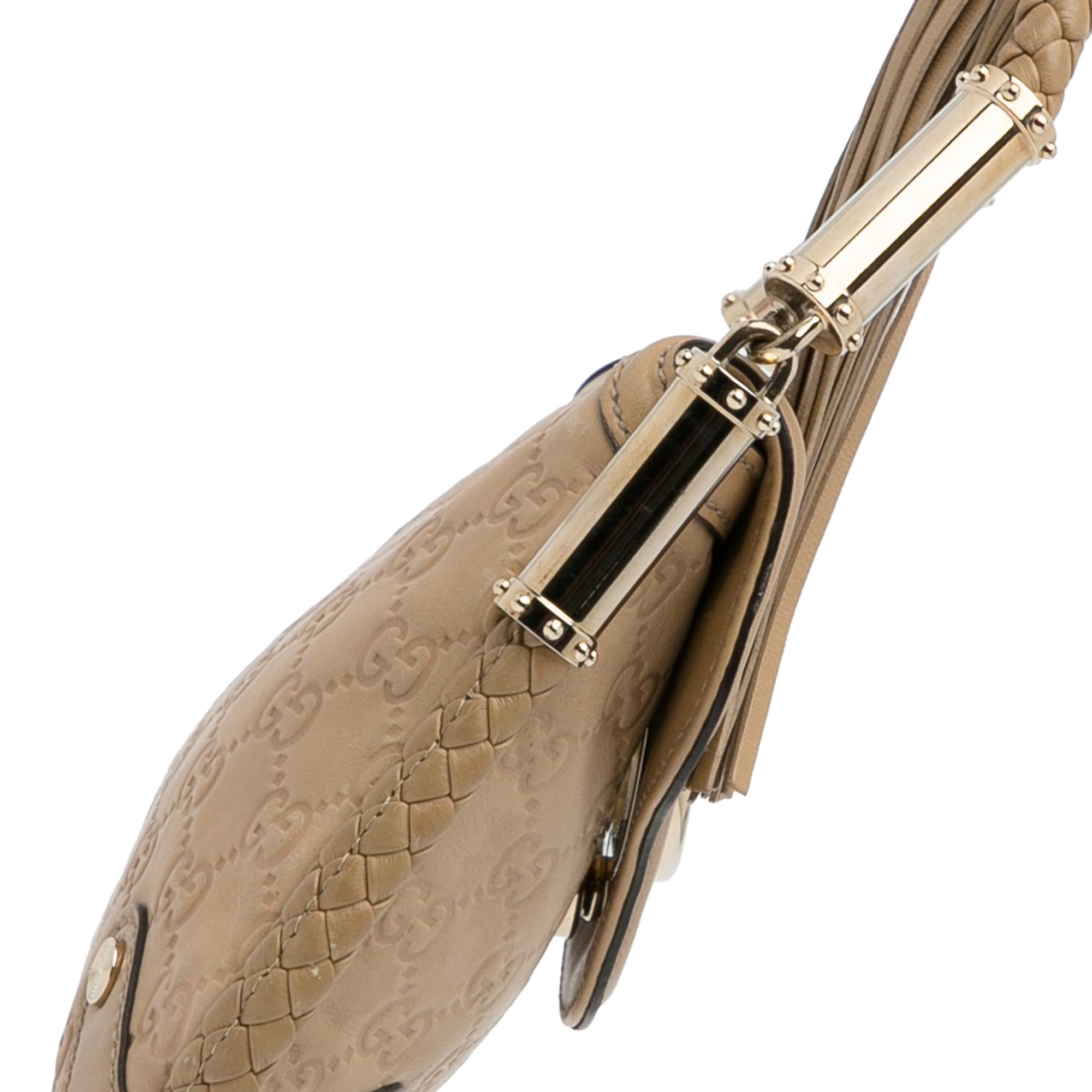 Gucci Guccissima Britt Shoulder Bag (SHG-FQ733L)