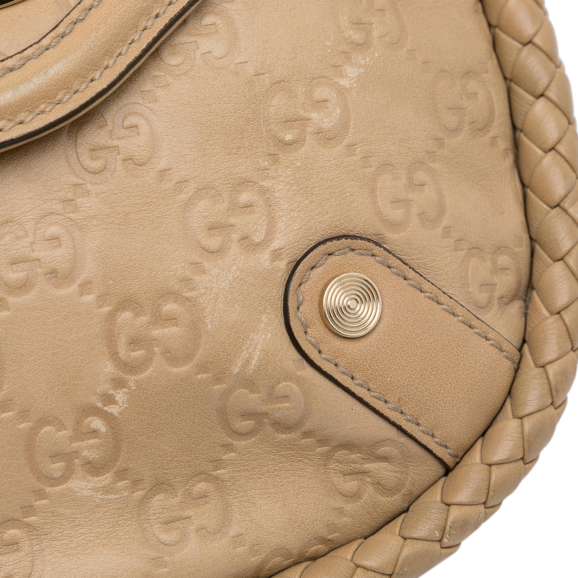 Gucci Guccissima Britt Shoulder Bag (SHG-FQ733L)