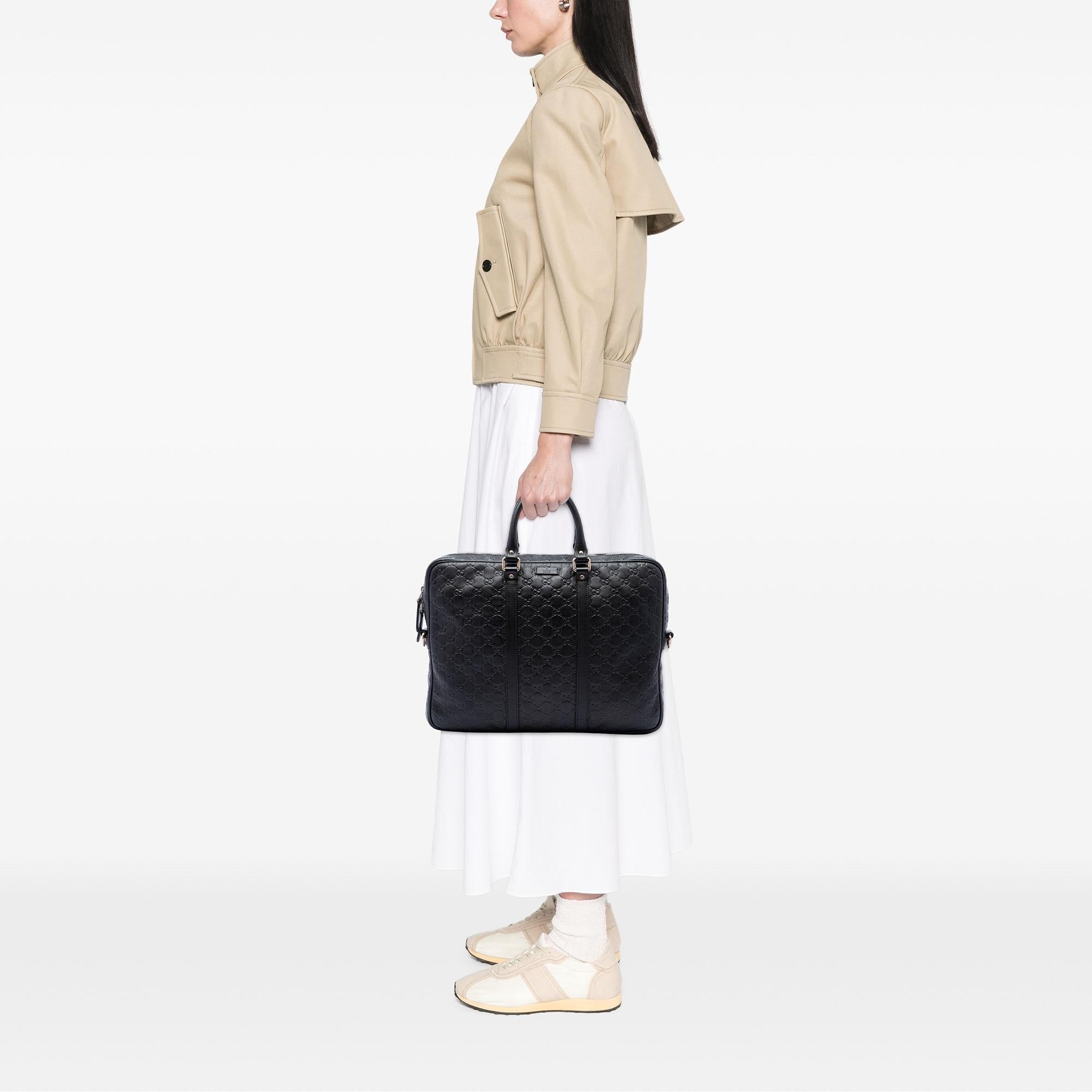 Gucci Guccissima Business Bag