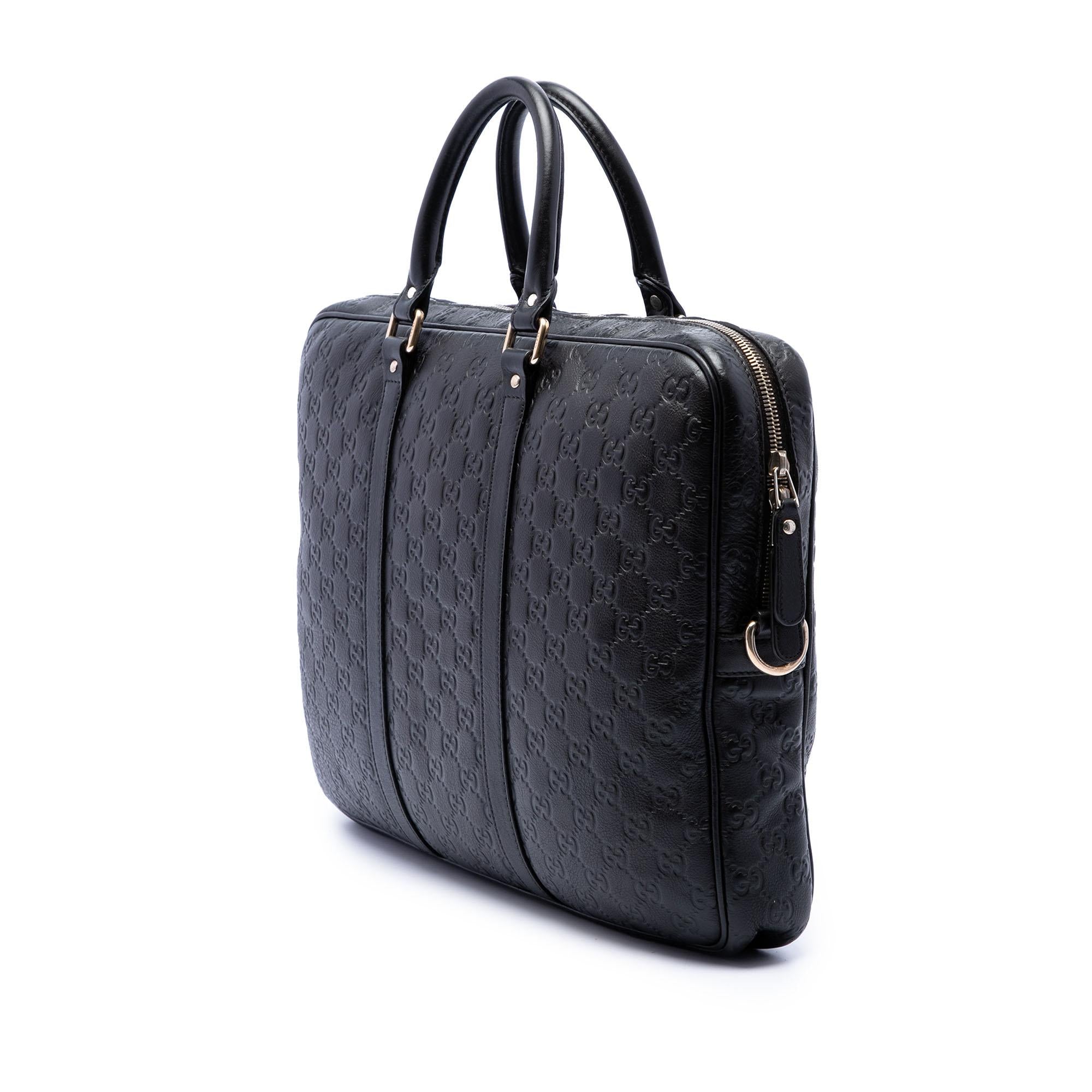 Gucci Guccissima Business Bag