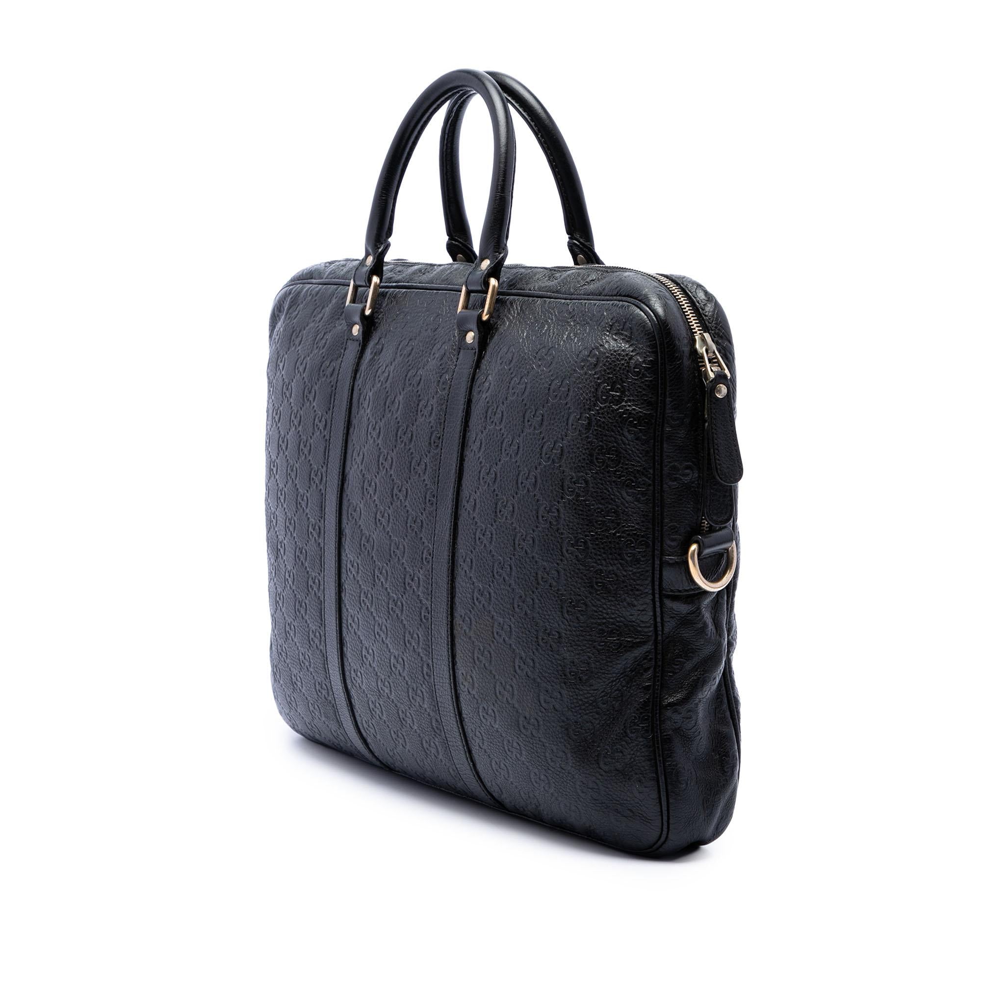 Gucci Guccissima Business Bag