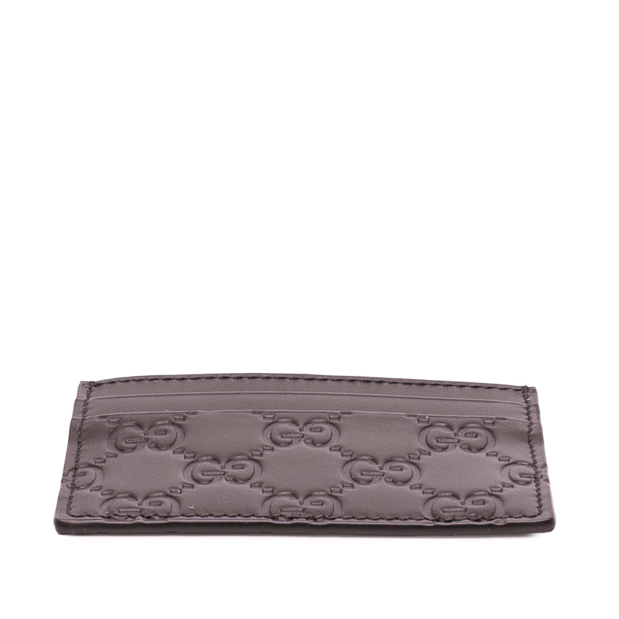 Gucci Guccissima Card Holder