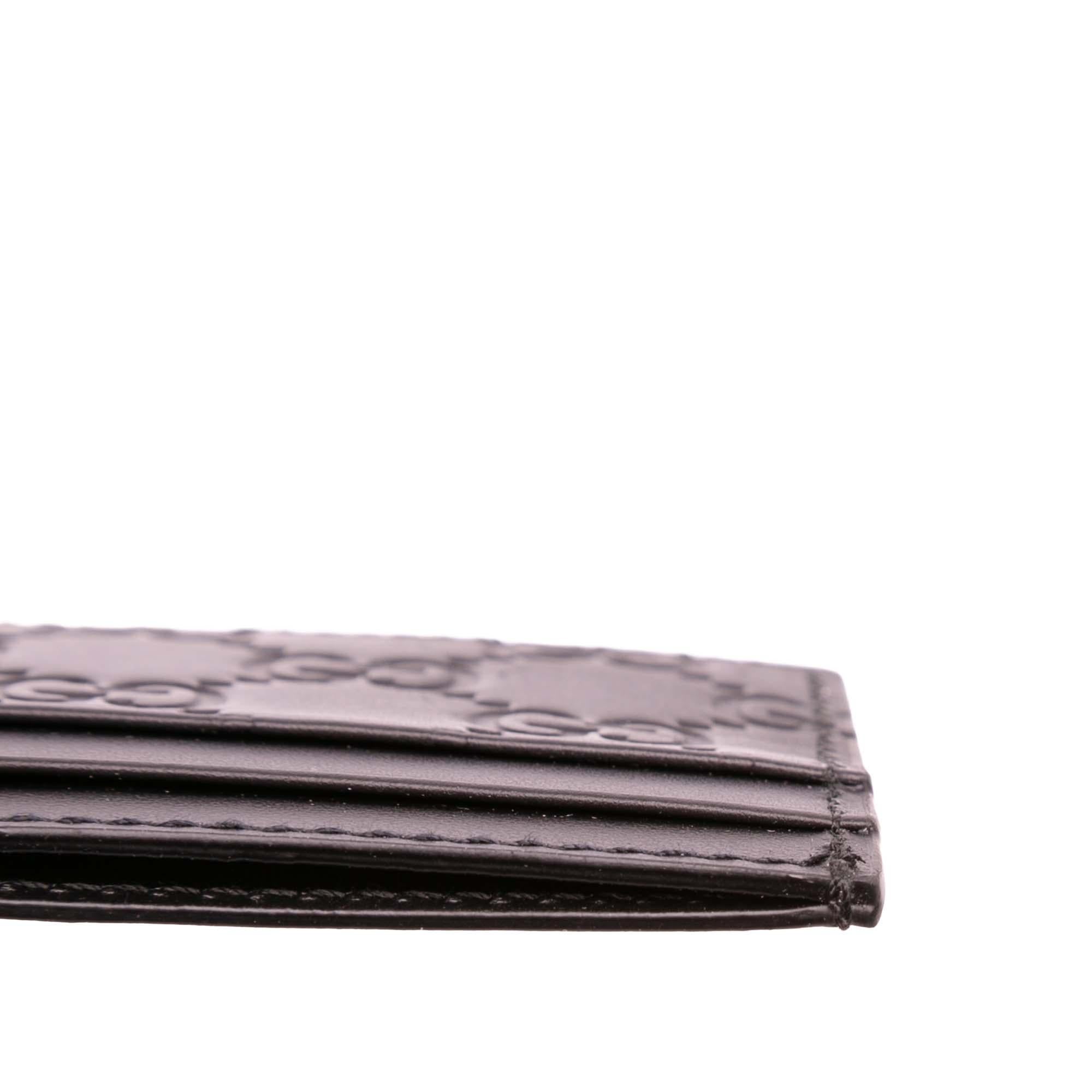 Gucci Guccissima Card Holder