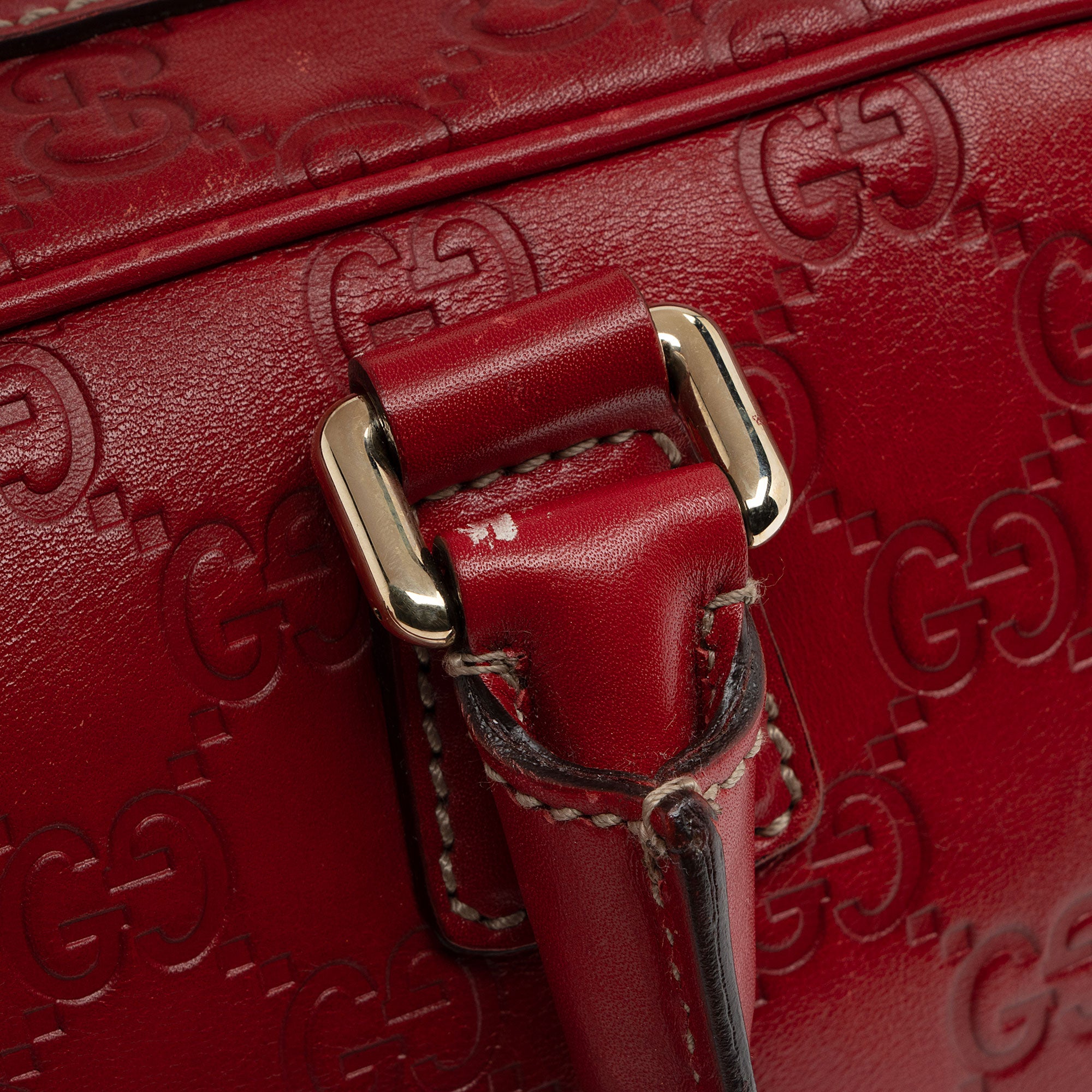 Gucci Guccissima Hearts Double Pocket Satchel (SHF-vNNtte)