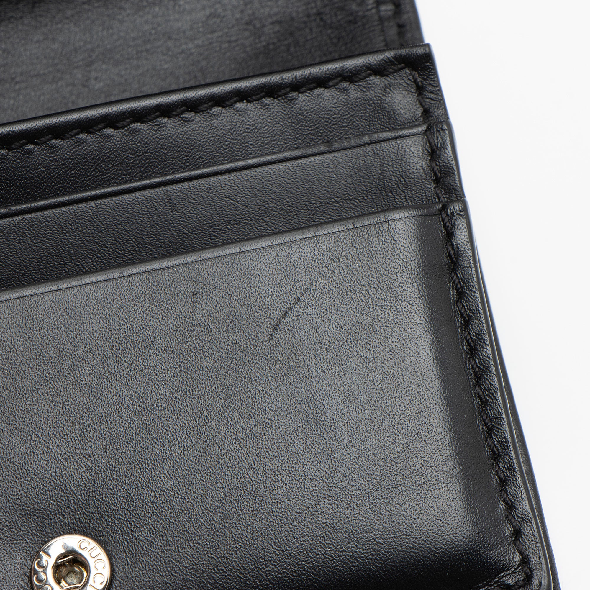 Gucci Guccissima Leather Bifold Wallet