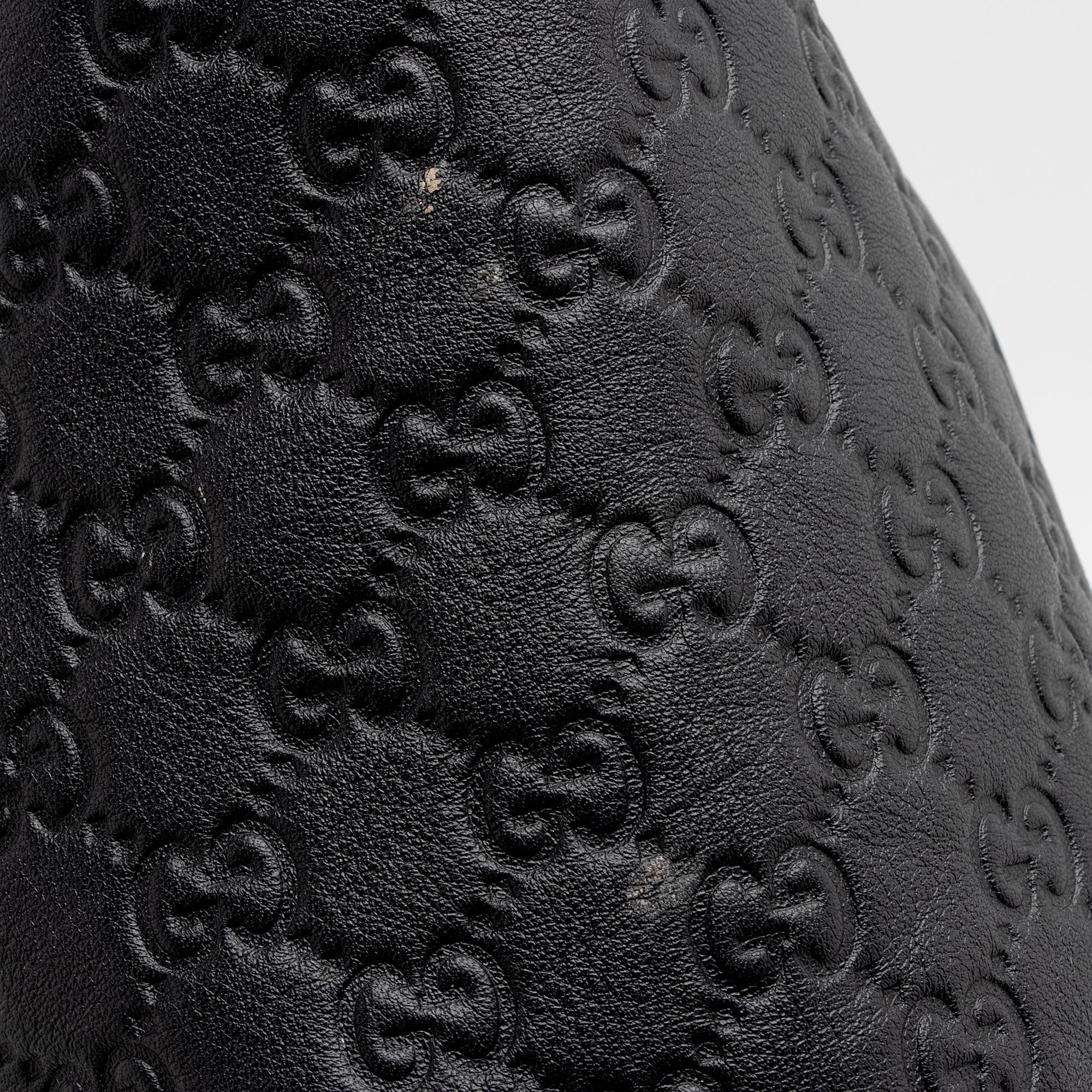 Gucci Guccissima Leather Bree Zip Medium Tote (SHF-Y3wwCh)