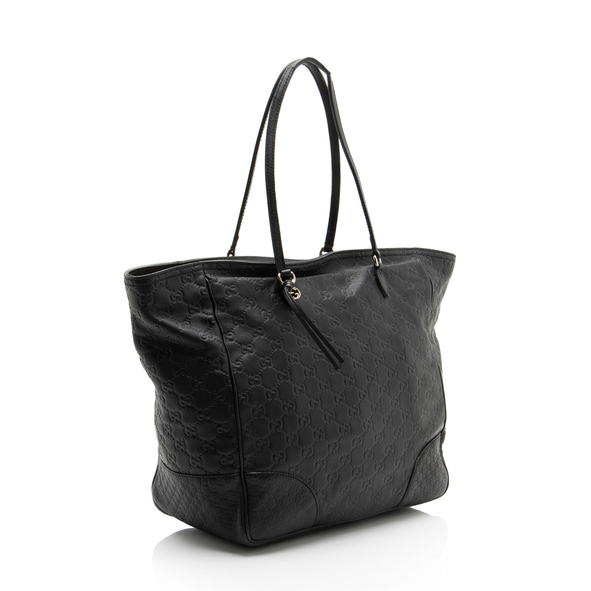 Gucci Guccissima Leather Bree Zip Medium Tote - FINAL SALE