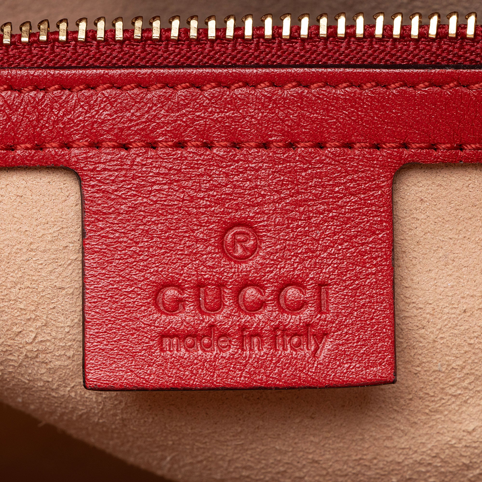 Gucci Guccissima Leather Chain Large Shoulder Bag