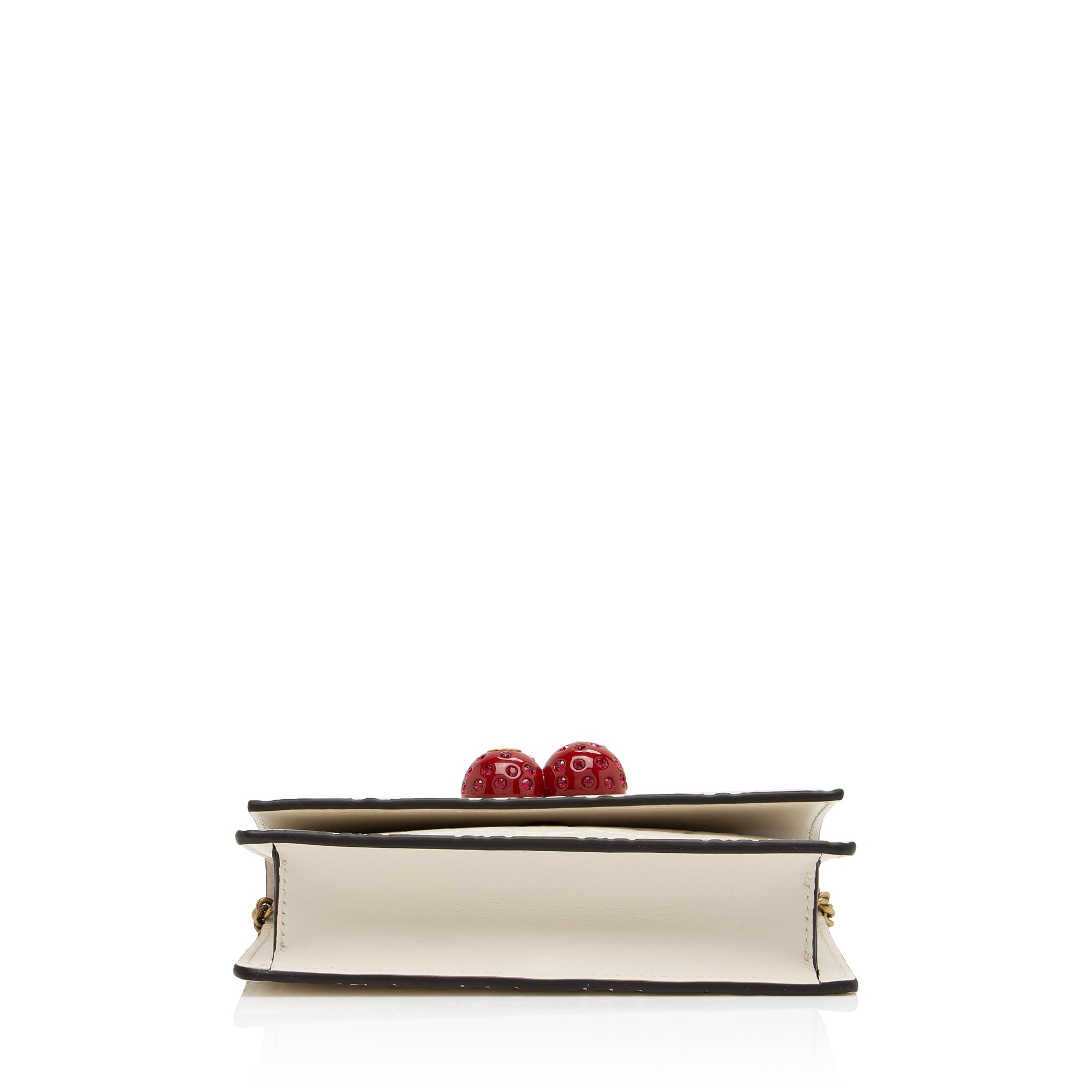 Gucci Guccissima Leather Cherry Mini Chain Bag (SHF-ag0Ibh)