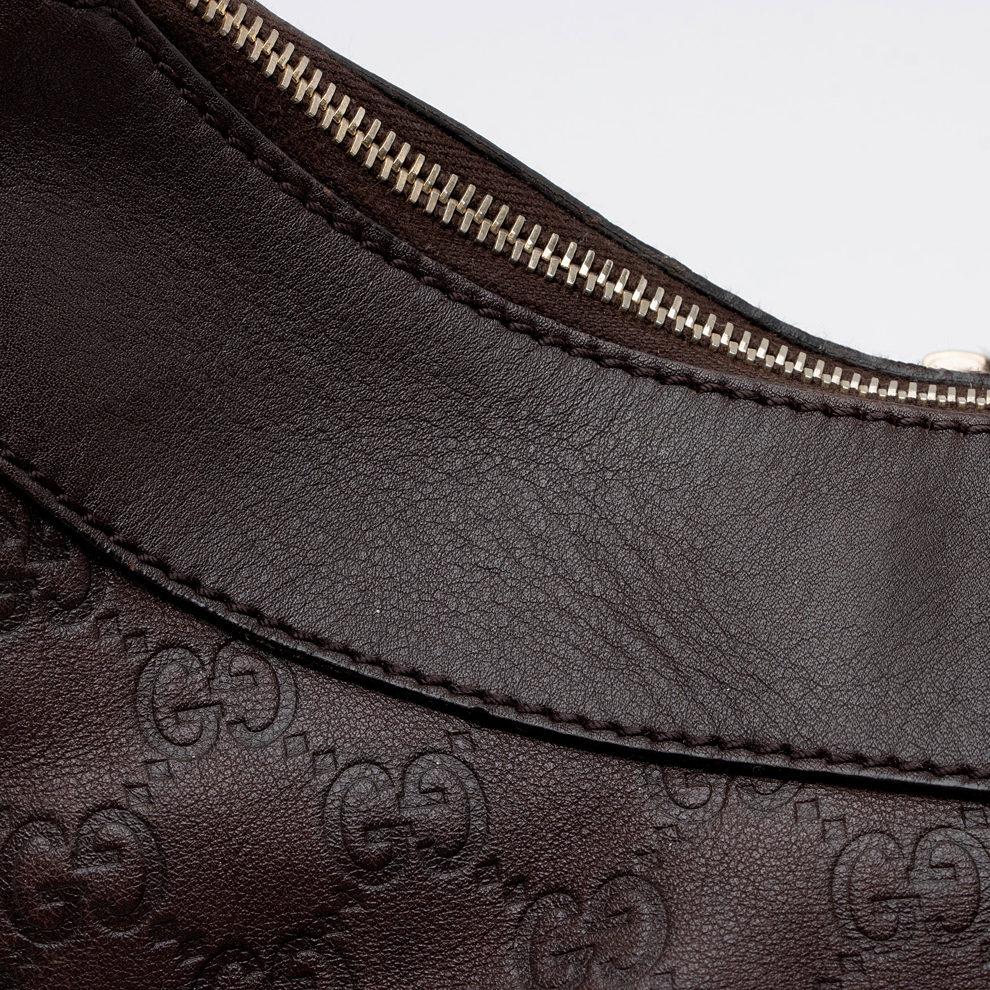 Gucci Guccissima Leather D Ring Medium Hobo (SHF-ppylEJ)