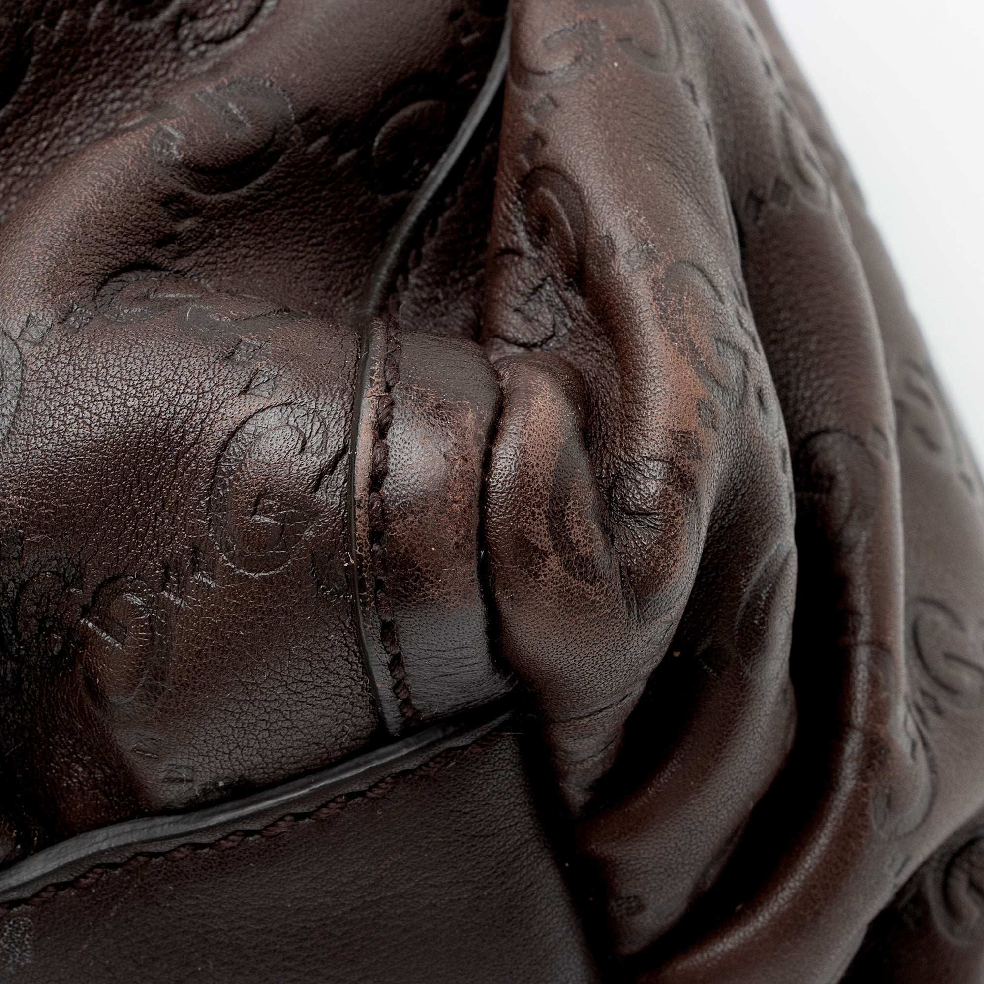 Gucci Guccissima Leather D Ring Medium Hobo (SHF-ppylEJ)