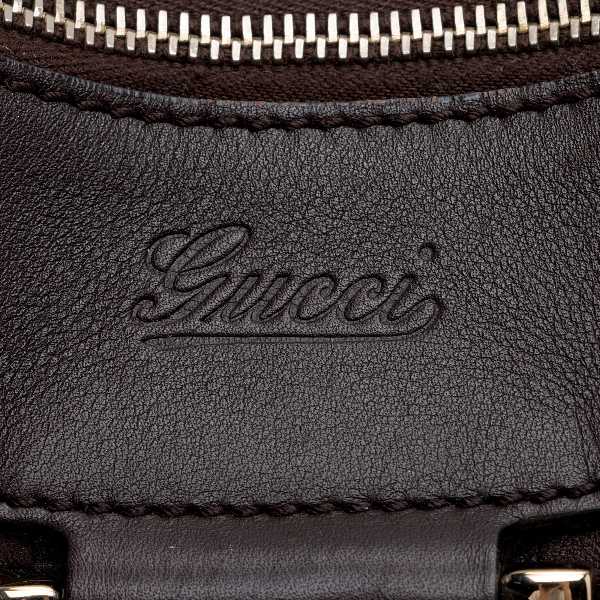 Gucci Guccissima Leather D Ring Medium Hobo (SHF-ppylEJ)