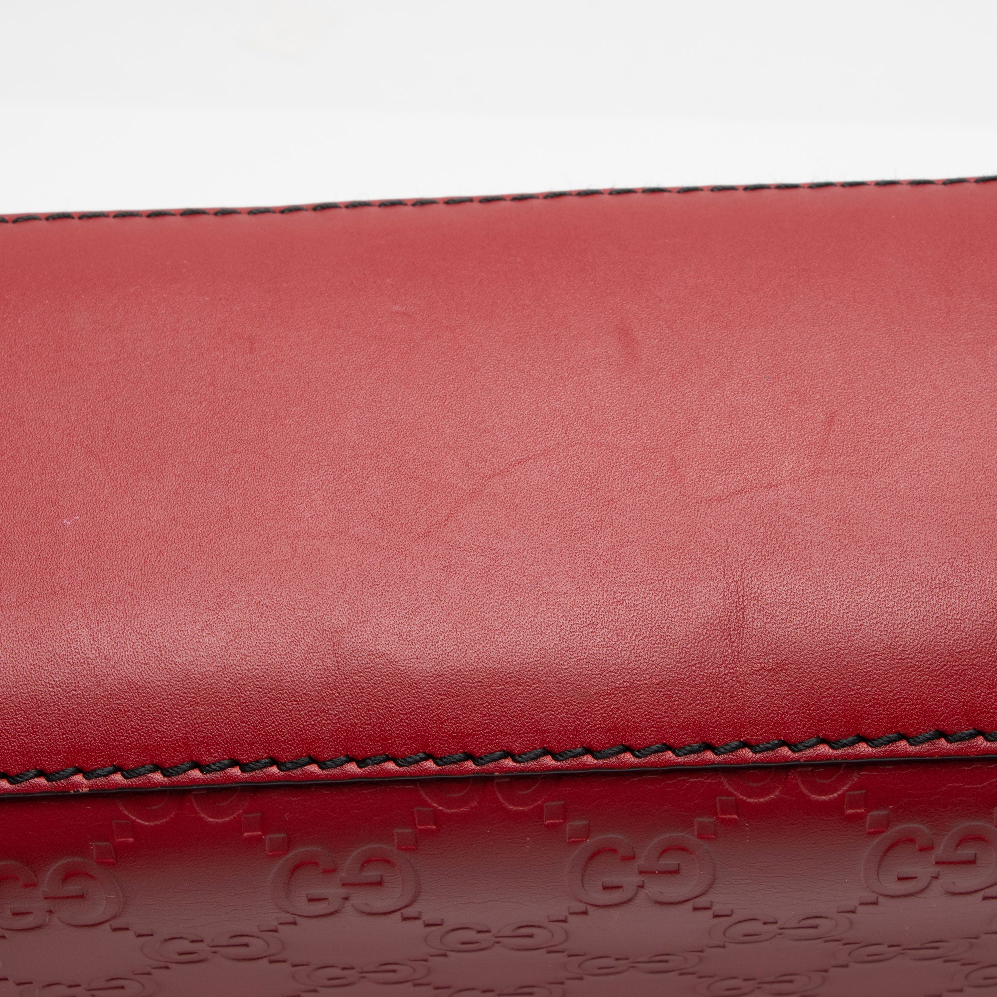 Gucci Guccissima Leather Emily Large Shoulder Bag