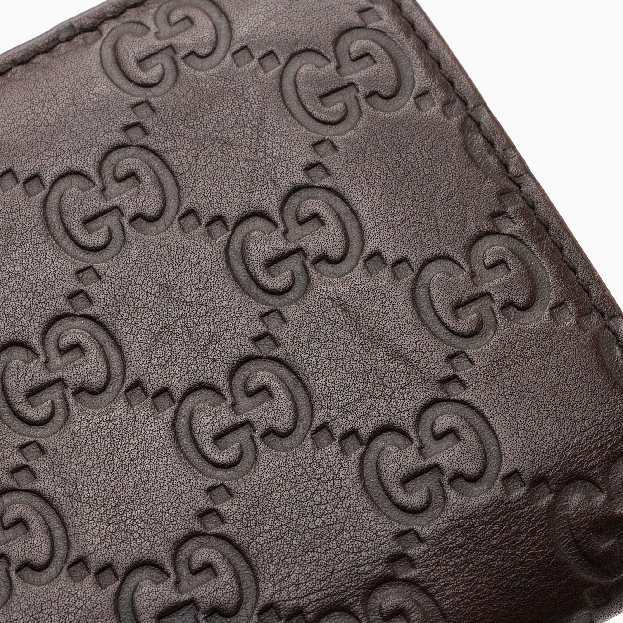 Gucci Guccissima Leather Flap Continental Wallet (SHF-CzGm9w)