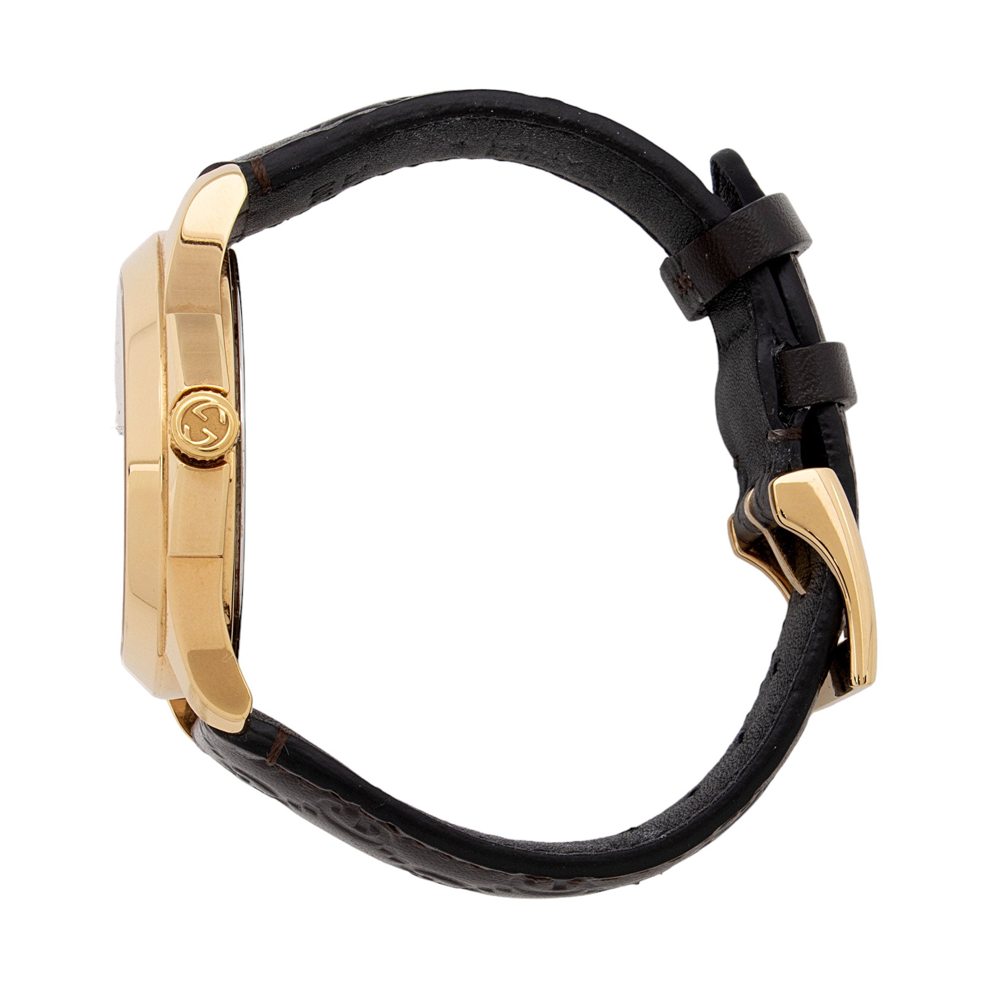 Gucci Guccissima Leather G-Timeless Bee Watch (SHF-CFOWBD)