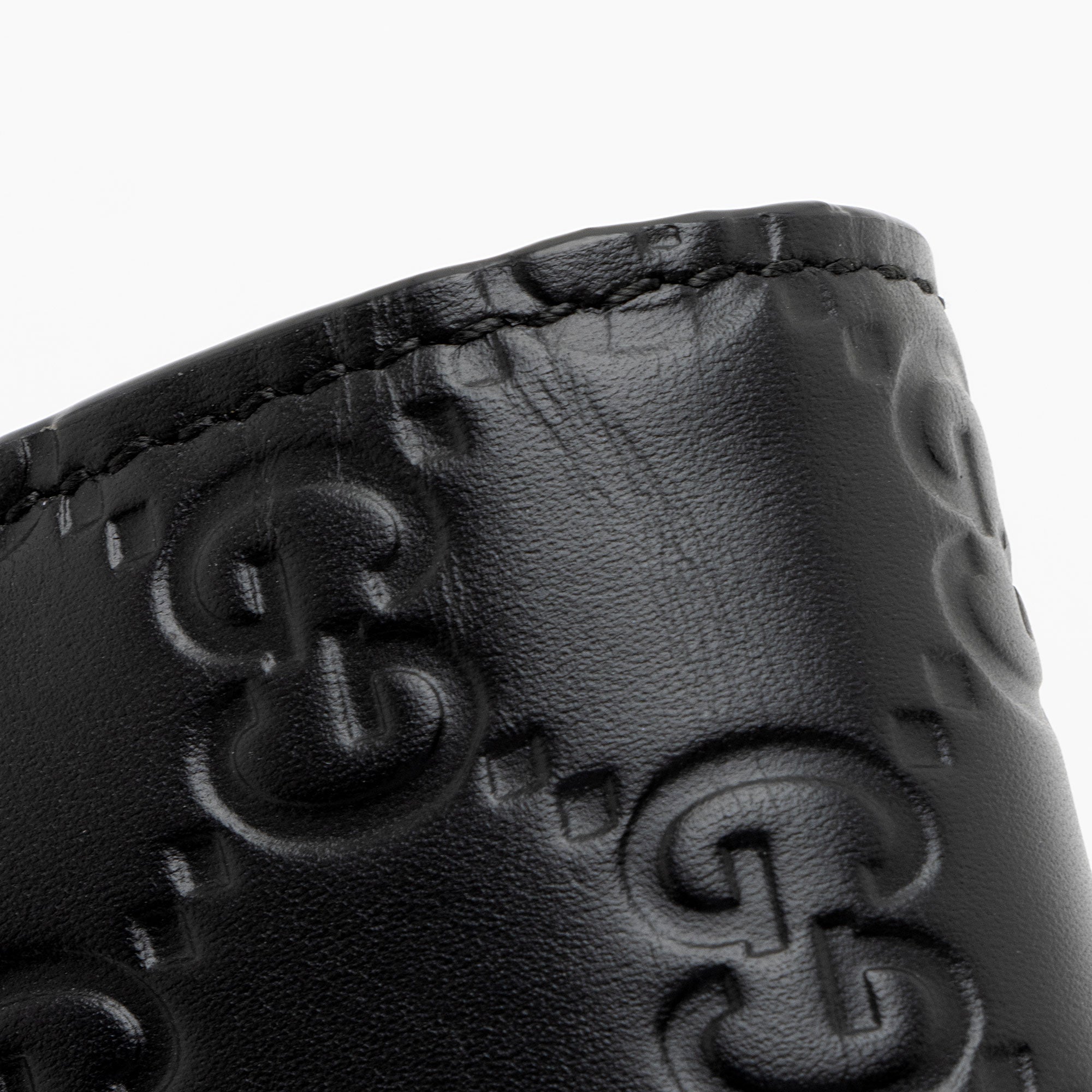 Gucci Guccissima Leather Interlocking G Continental Wallet