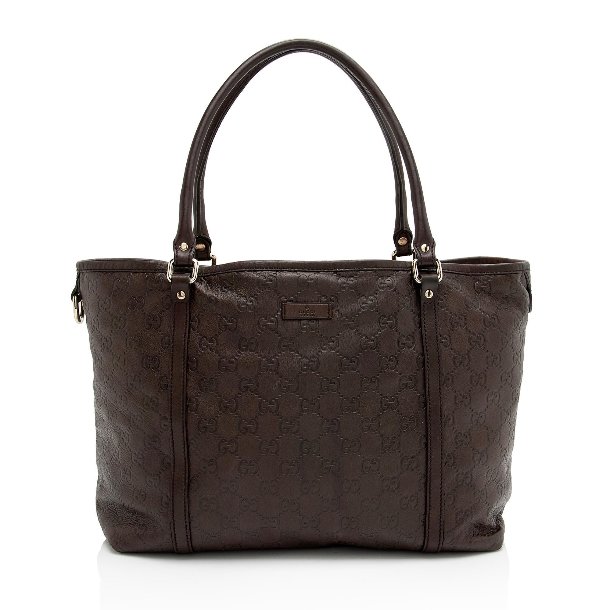 Gucci Guccissima Leather Joy Medium Tote (SHF-00VhZA)